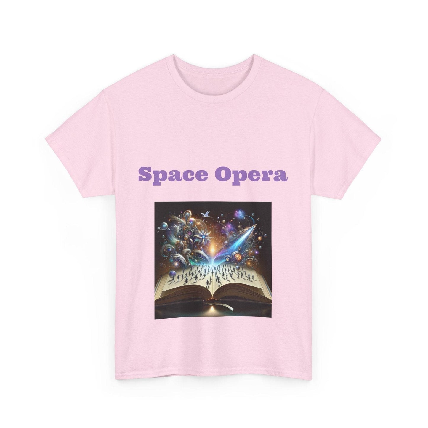 Space Opera - Unisex Heavy Cotton Tee - Sci-Fi Books - The Dreamer's Bookshop.