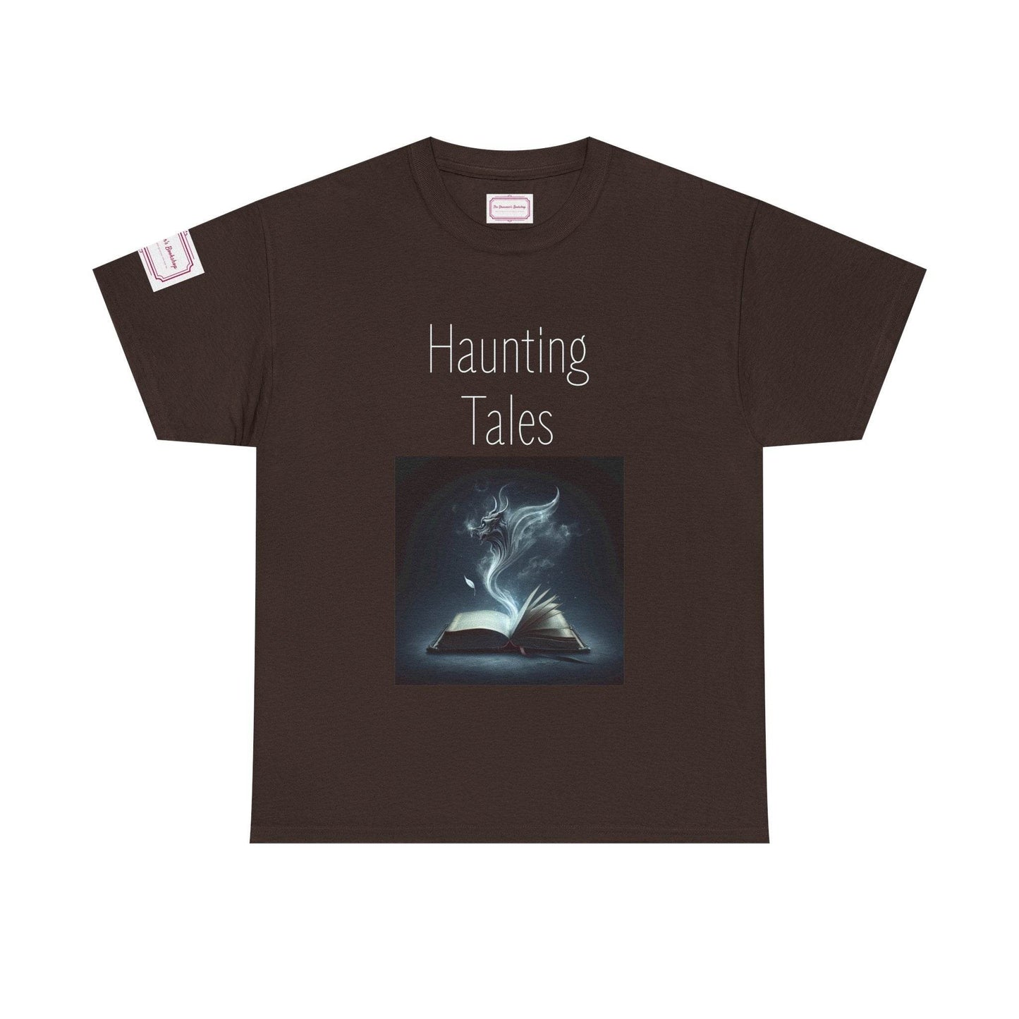 Haunting Tales - Unisex Heavy Cotton Tee - Perfect for Book Lovers - The Dreamer's Bookshop.