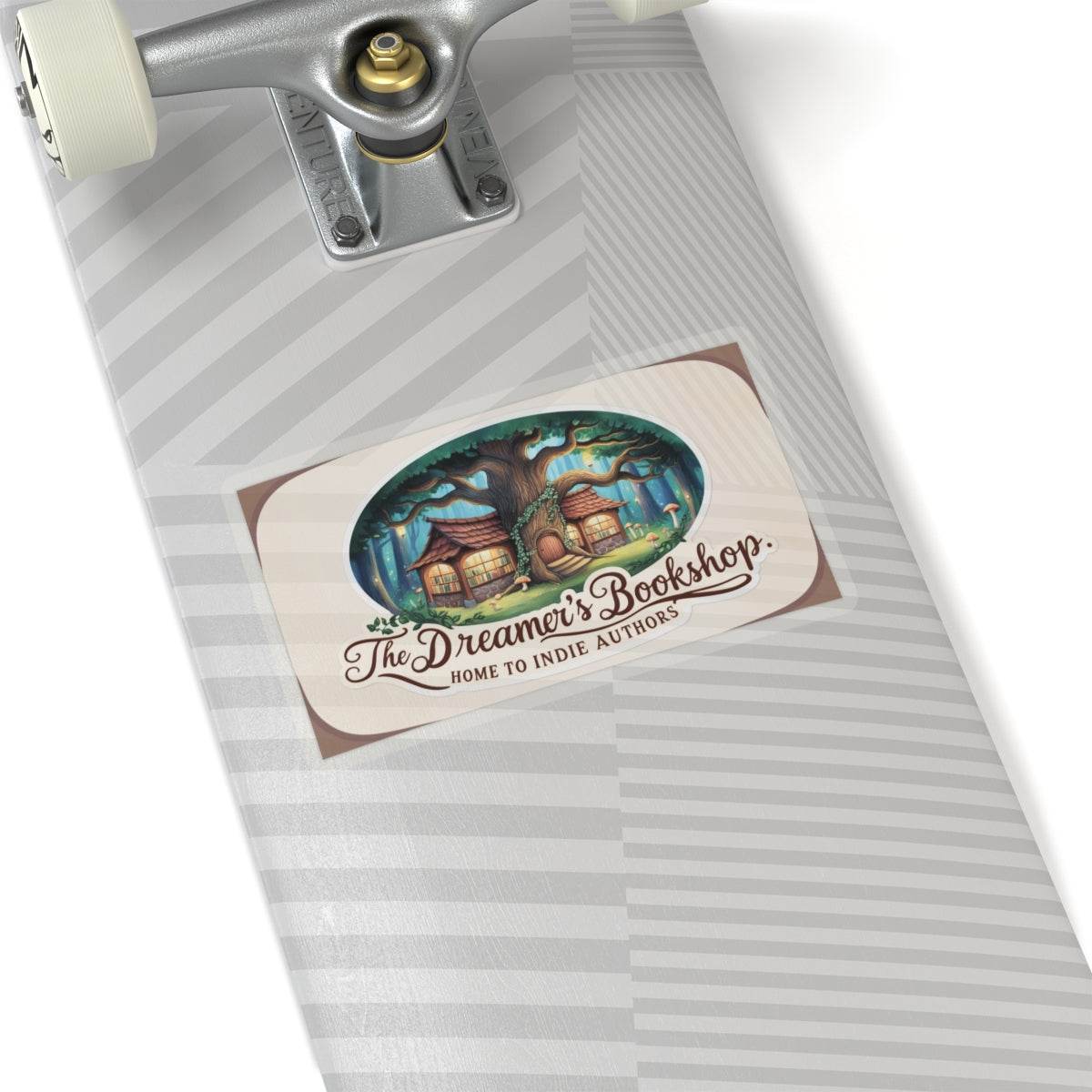 Home to Indie Authors Kiss-Cut Stickers | Book Lover Gift | Literary Decor - The Dreamer's Bookshop.