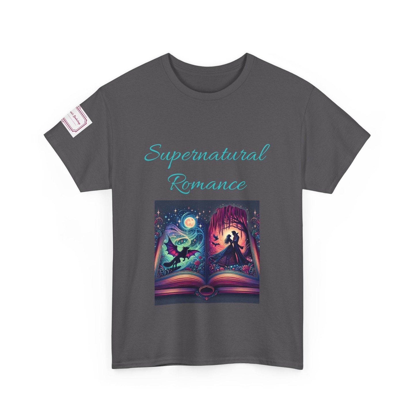 Fantasy - Graphic Unisex Heavy Cotton Tee - Supernatural Romance - The Dreamer's Bookshop.