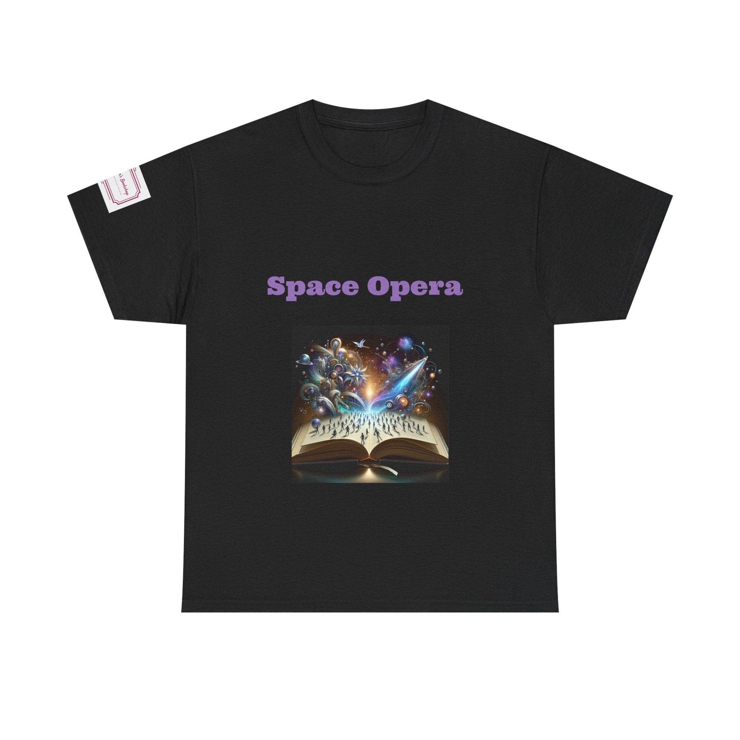Space Opera - Unisex Heavy Cotton Tee - Sci-Fi Books - The Dreamer's Bookshop.