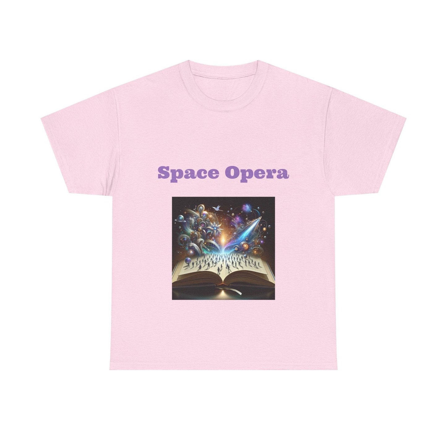 Space Opera - Unisex Heavy Cotton Tee - Sci-Fi Books - The Dreamer's Bookshop.
