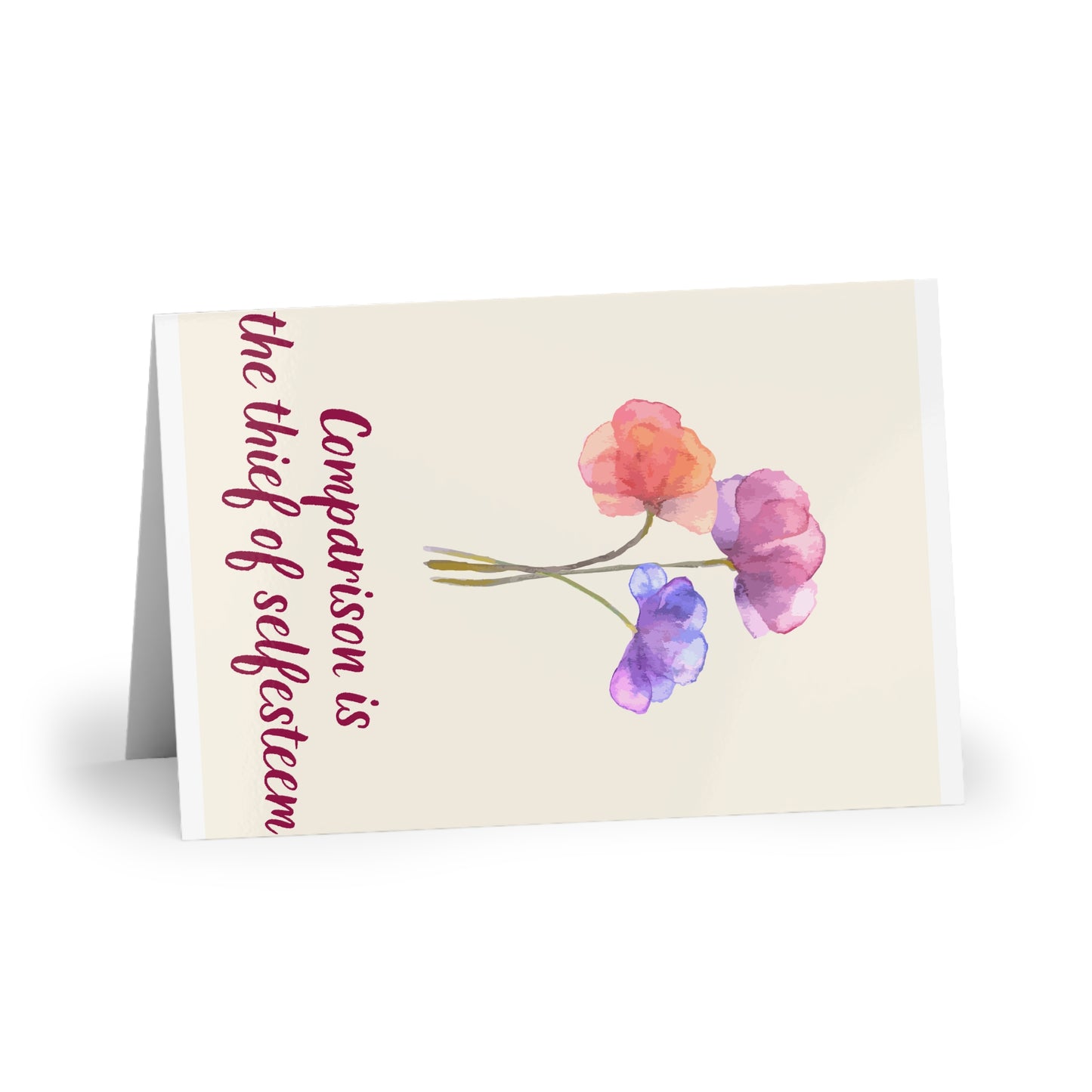 The Dreamer's Bookshop - Love Yourself Card "Comparison" - The Dreamer's Bookshop.