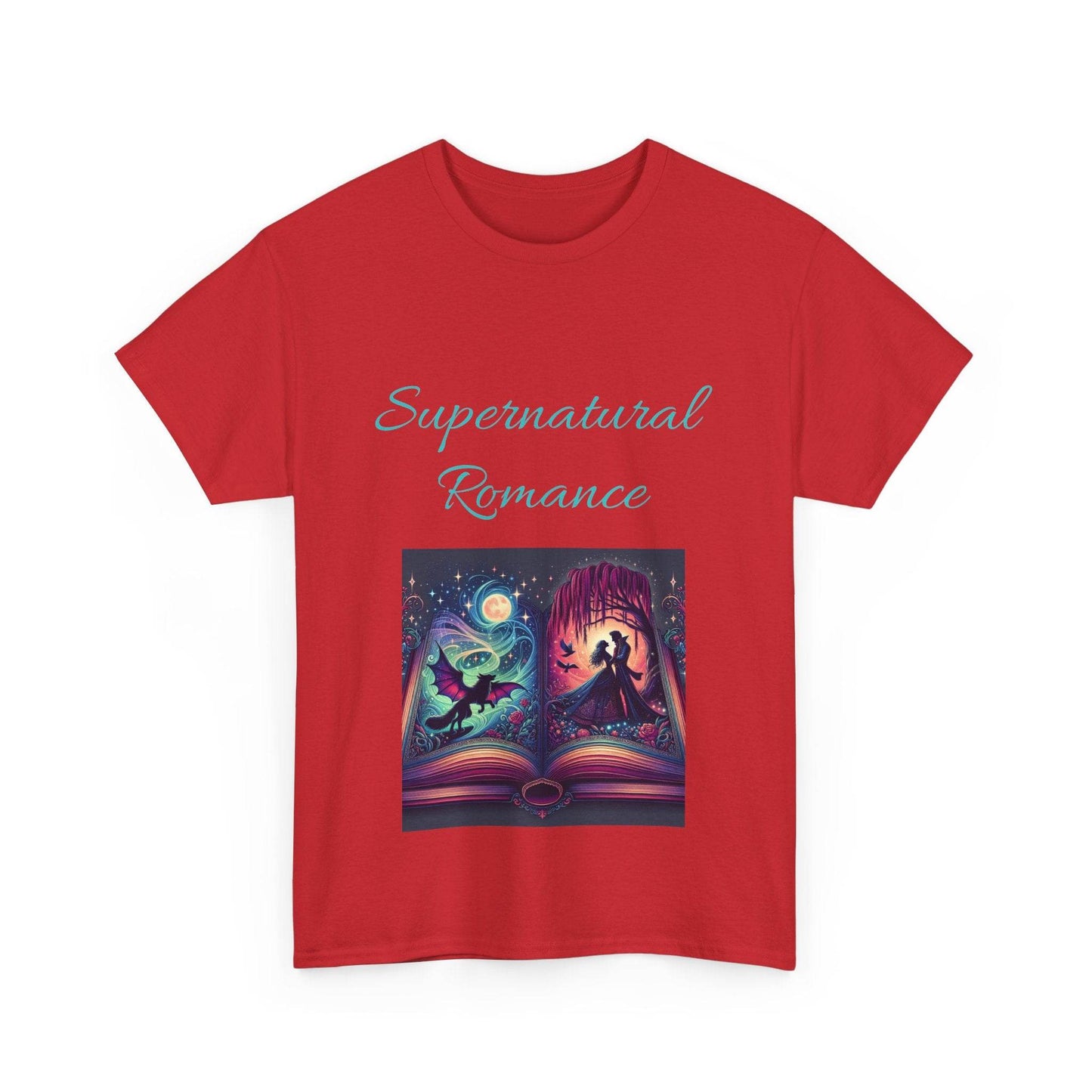 Fantasy - Unisex Heavy Cotton Tee - Supernatural Romance - The Dreamer's Bookshop.