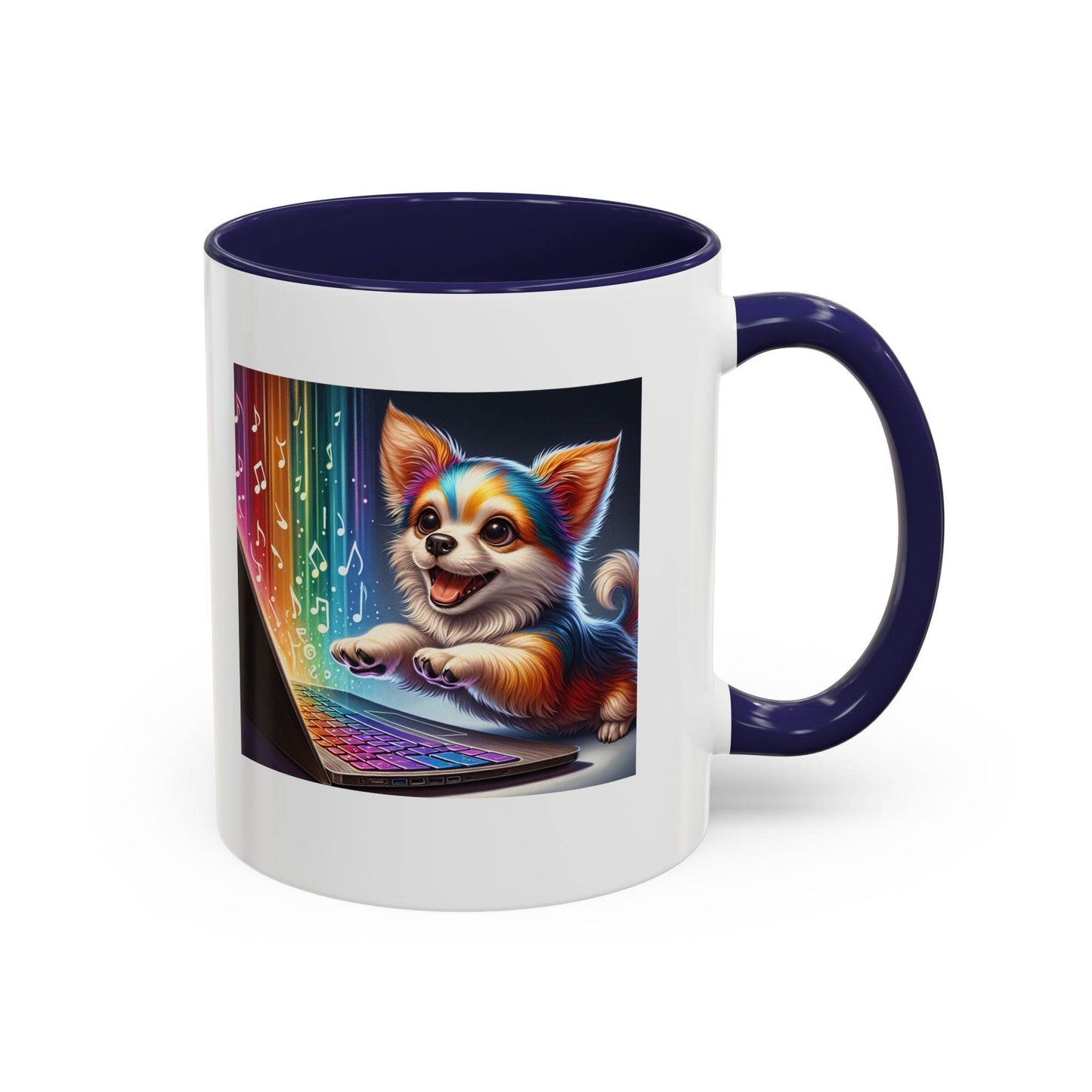 Playful Dog Writer Coffee Mug - Cute Gift for Book Lovers - The Dreamer's Bookshop.