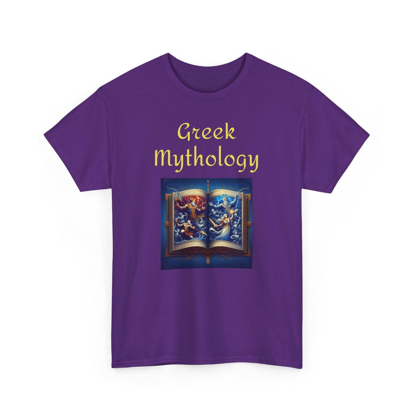 History - Graphic Tee - Unisex Heavy Cotton T-Shirt - Greek Mythology - The Dreamer's Bookshop.