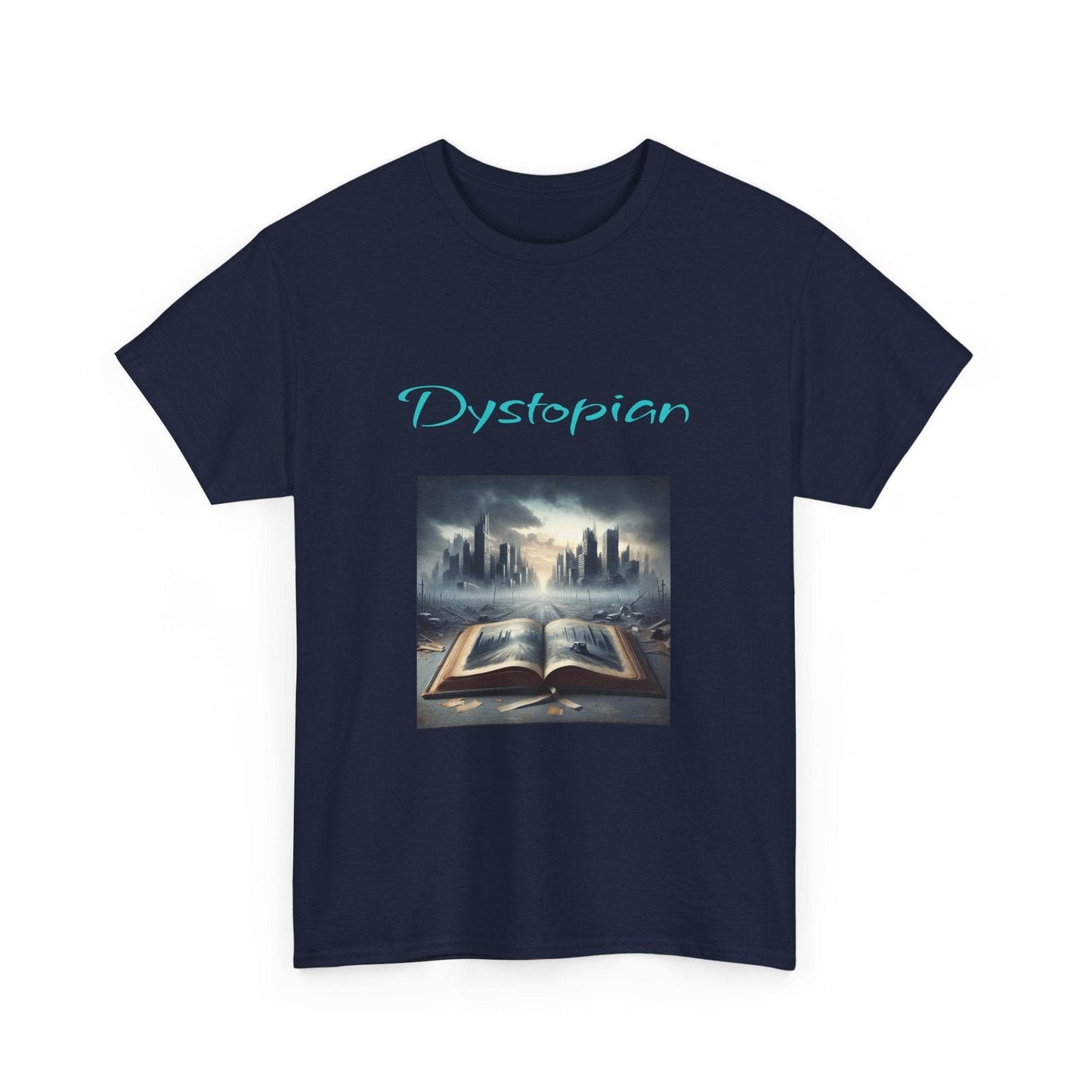 Fiction - Graphic Tee - Unisex Heavy Cotton T-Shirt Dystopian Books - The Dreamer's Bookshop.