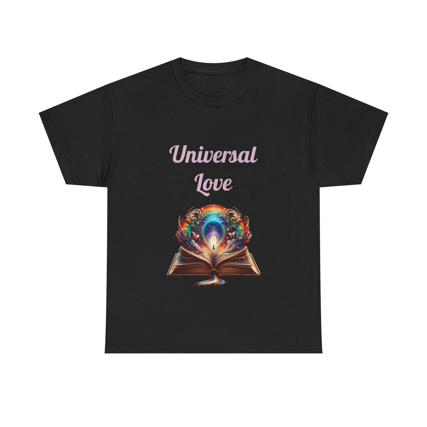 Universal Love - Unisex Heavy Cotton Tee - Queer Romance Books - The Dreamer's Bookshop.