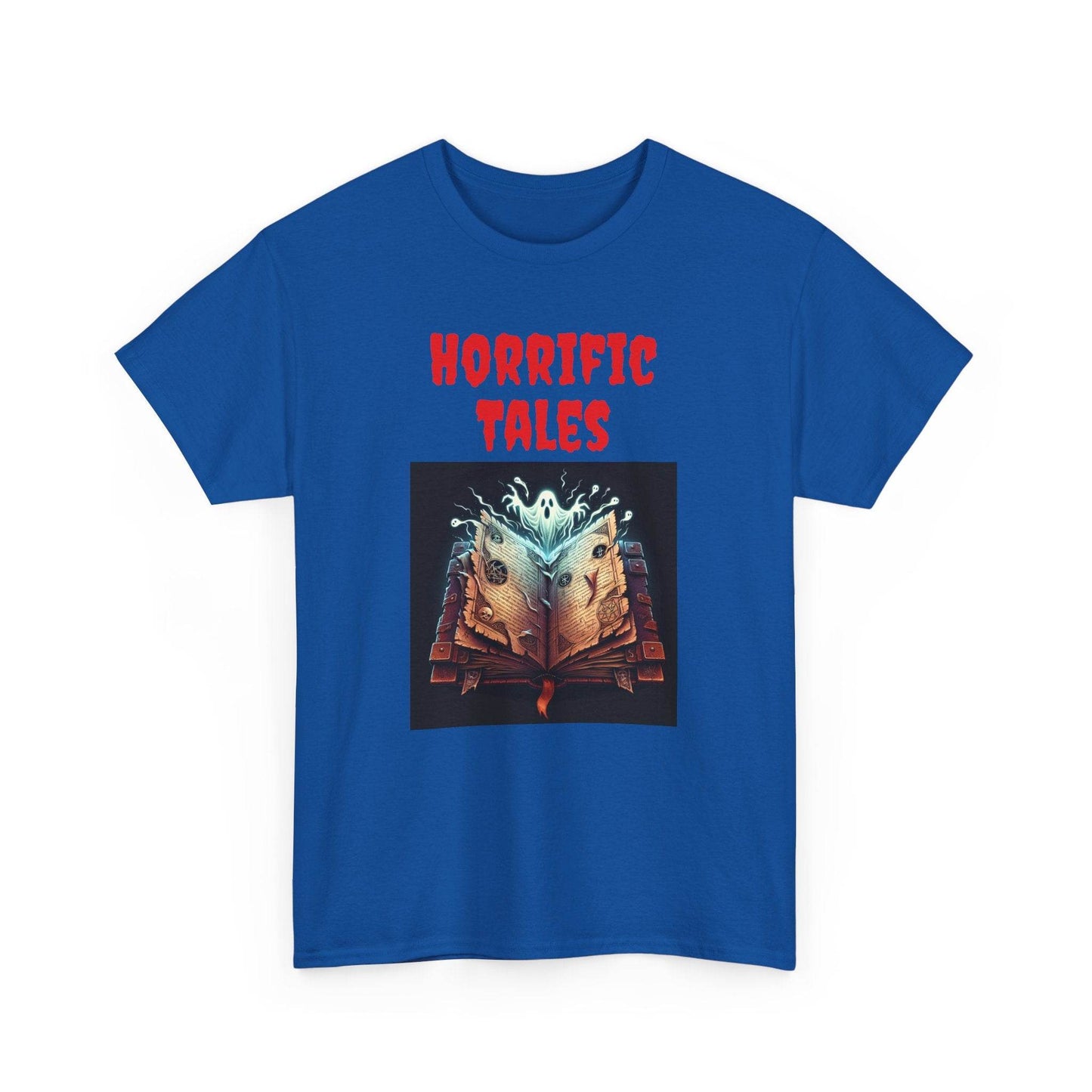 Horrific Tales - A Unisex Heavy Cotton Tee - Perfect Gift for Book Lovers - The Dreamer's Bookshop.