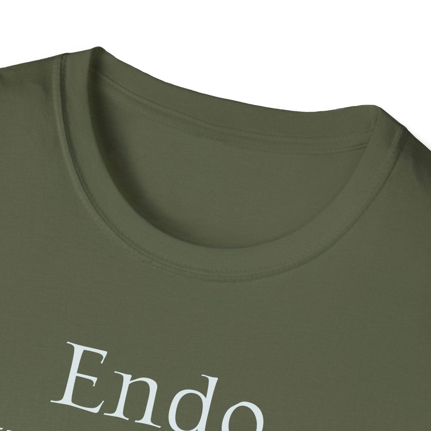 Endometriosis Warrior Unisex Softstyle T-Shirt - Empowering Graphic Tee for Women's Health Awareness - The Dreamer's Bookshop.
