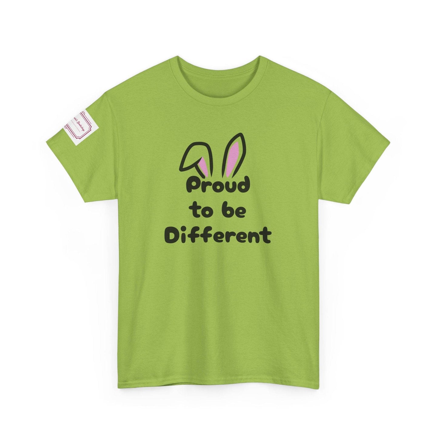 Proud to be Different Unisex Heavy Cotton Tee - Celebrate Individuality - The Dreamer's Bookshop.