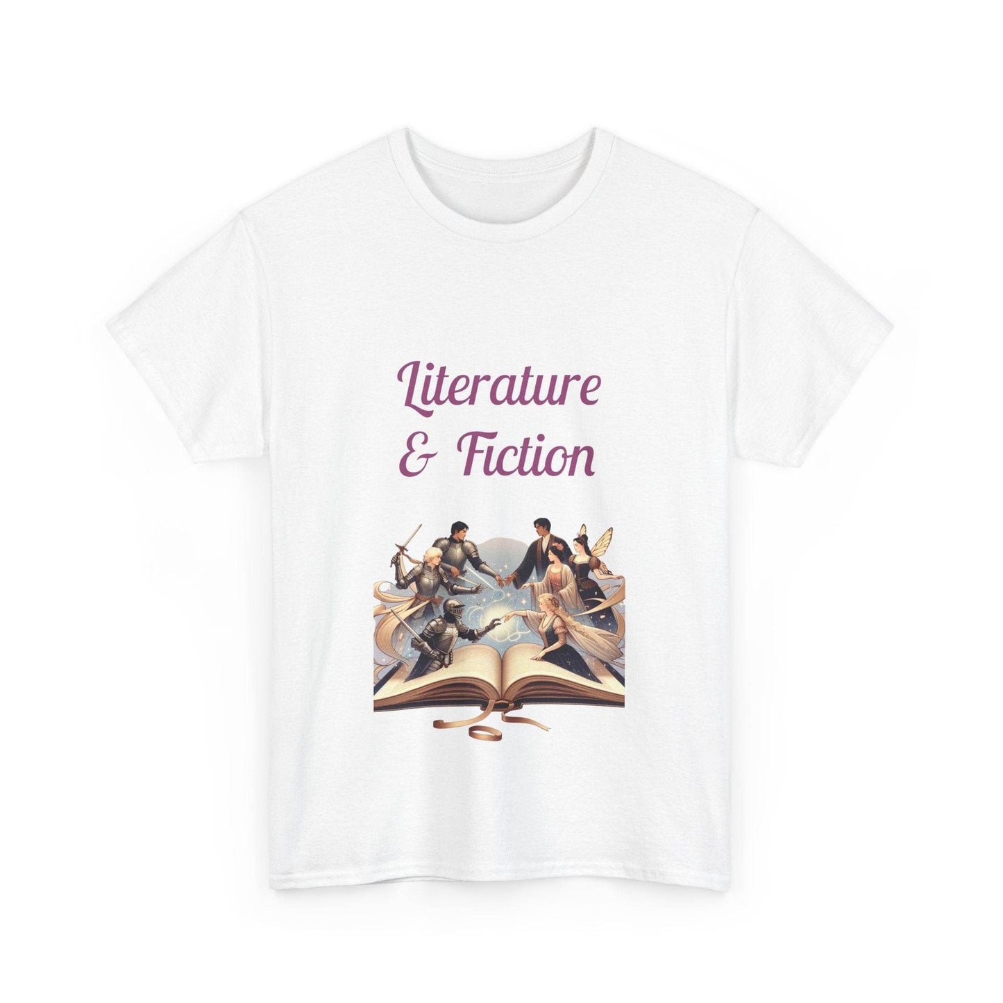 Fiction - Unisex Heavy Cotton Tee - Literature Books - The Dreamer's Bookshop.
