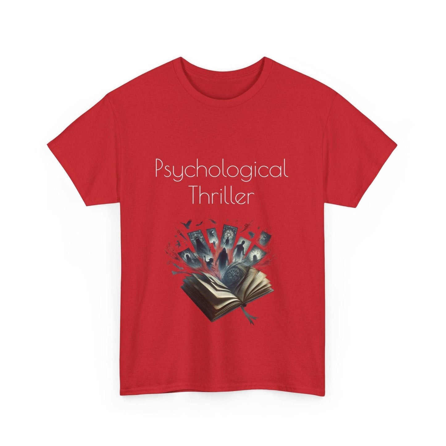 Fiction - Unisex Heavy Cotton Tee - Psychological Thriller - The Dreamer's Bookshop.