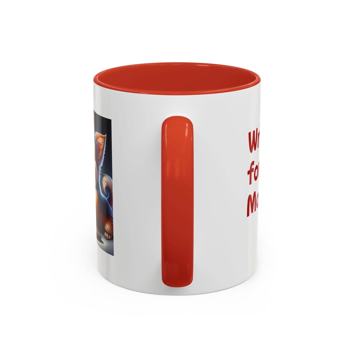 Cute Dog Writer Coffee Mug - 11 & 15oz for Book Lovers - The Dreamer's Bookshop.