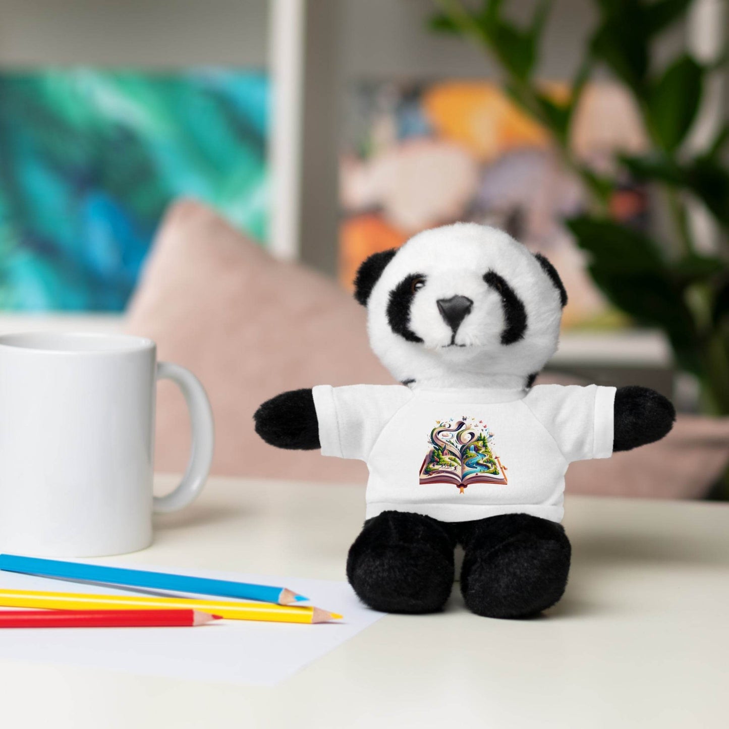 Personalized Stuffed Animal with Tee - Perfect Gift for Kids and Baby Showers - The Dreamer's Bookshop.