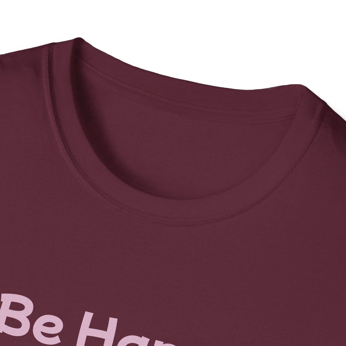 Be Happy Stay Positive Graphic T-Shirt for Optimism Lovers - The Dreamer's Bookshop.
