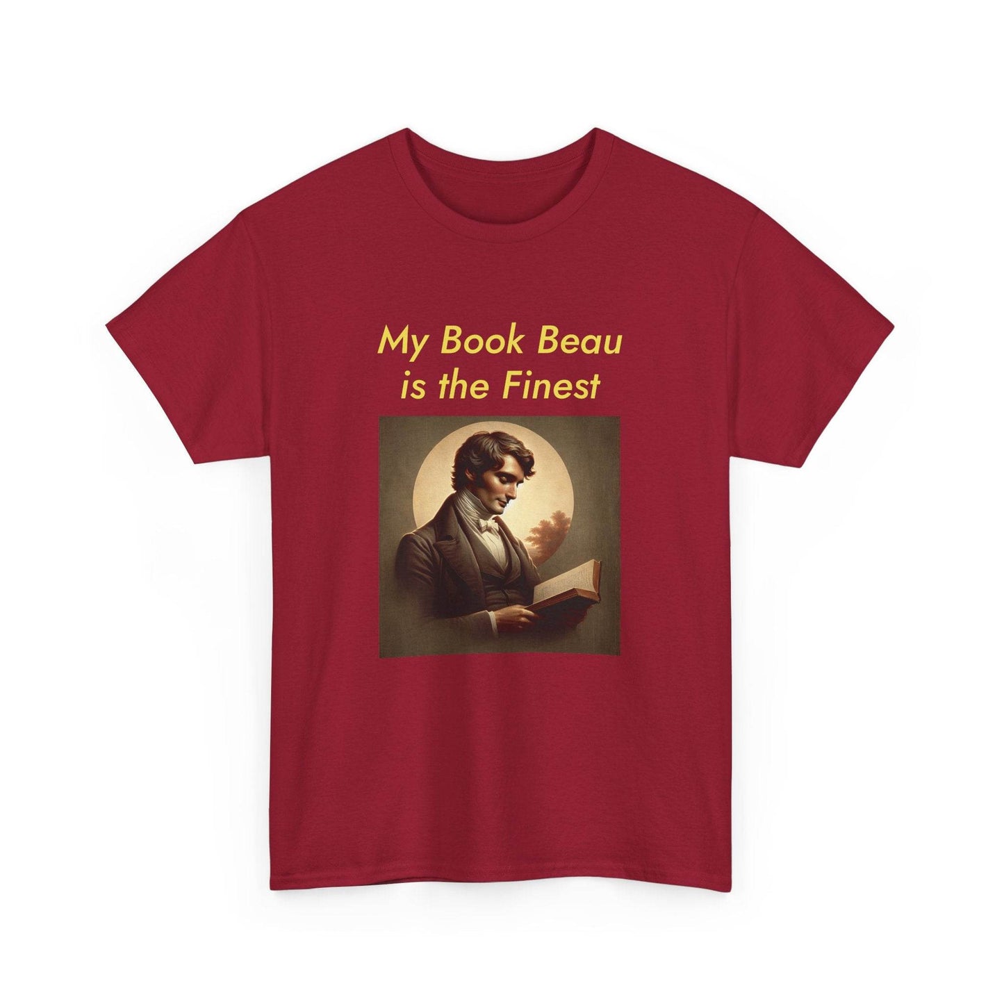 My Book Beau Unisex Cotton Tee - Perfect Gift for Book Lovers - The Dreamer's Bookshop.