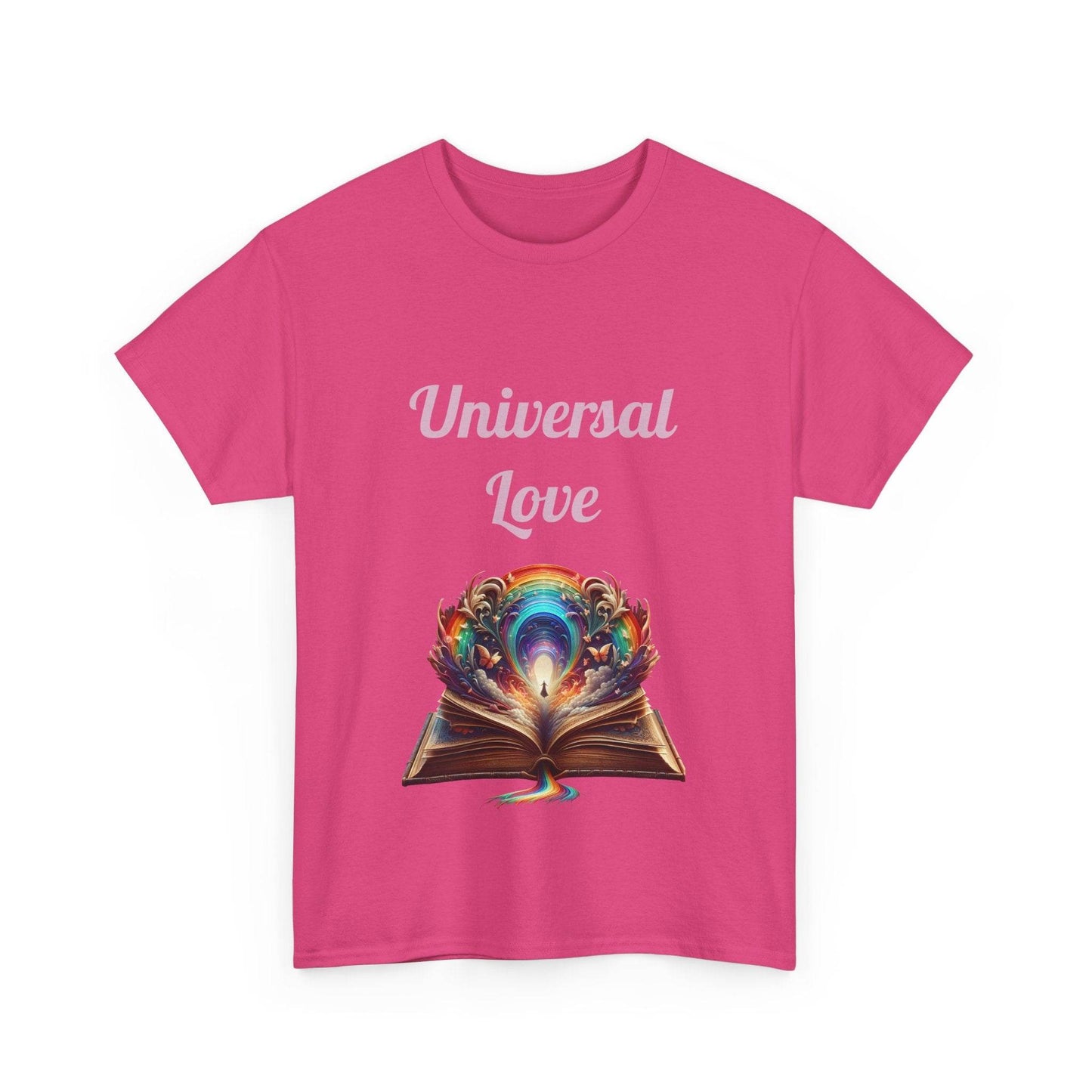 Universal Love - Unisex Heavy Cotton Tee - Queer Romance Books - The Dreamer's Bookshop.