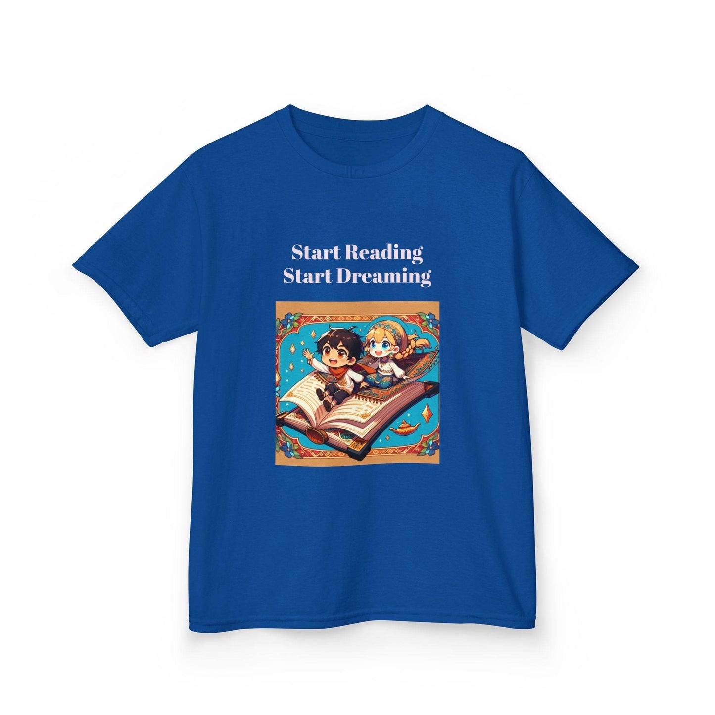 EU - Kids Start Reading Start Dreaming Tee - The Dreamer's Bookshop.