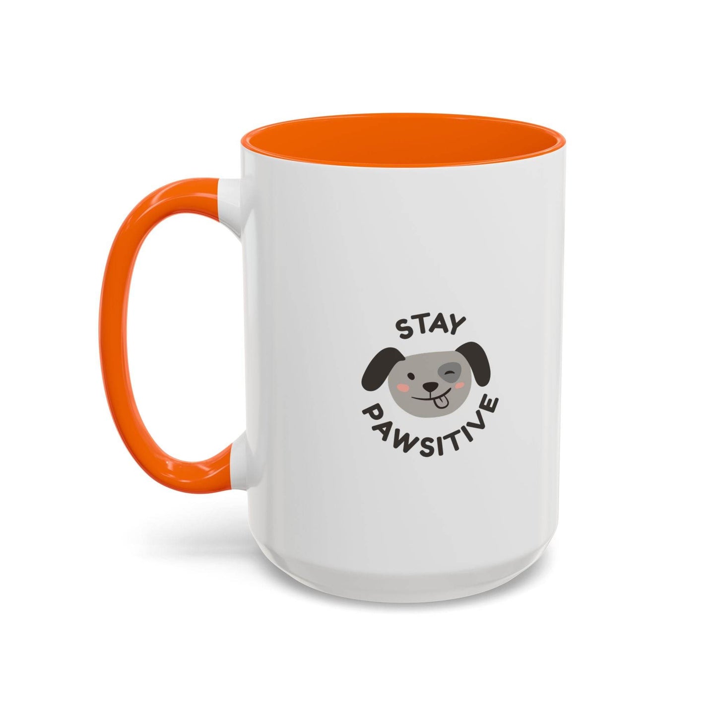 Cute Dog Pawsitive Coffee Mug - 11 & 15oz Drink and Behave - The Dreamer's Bookshop.