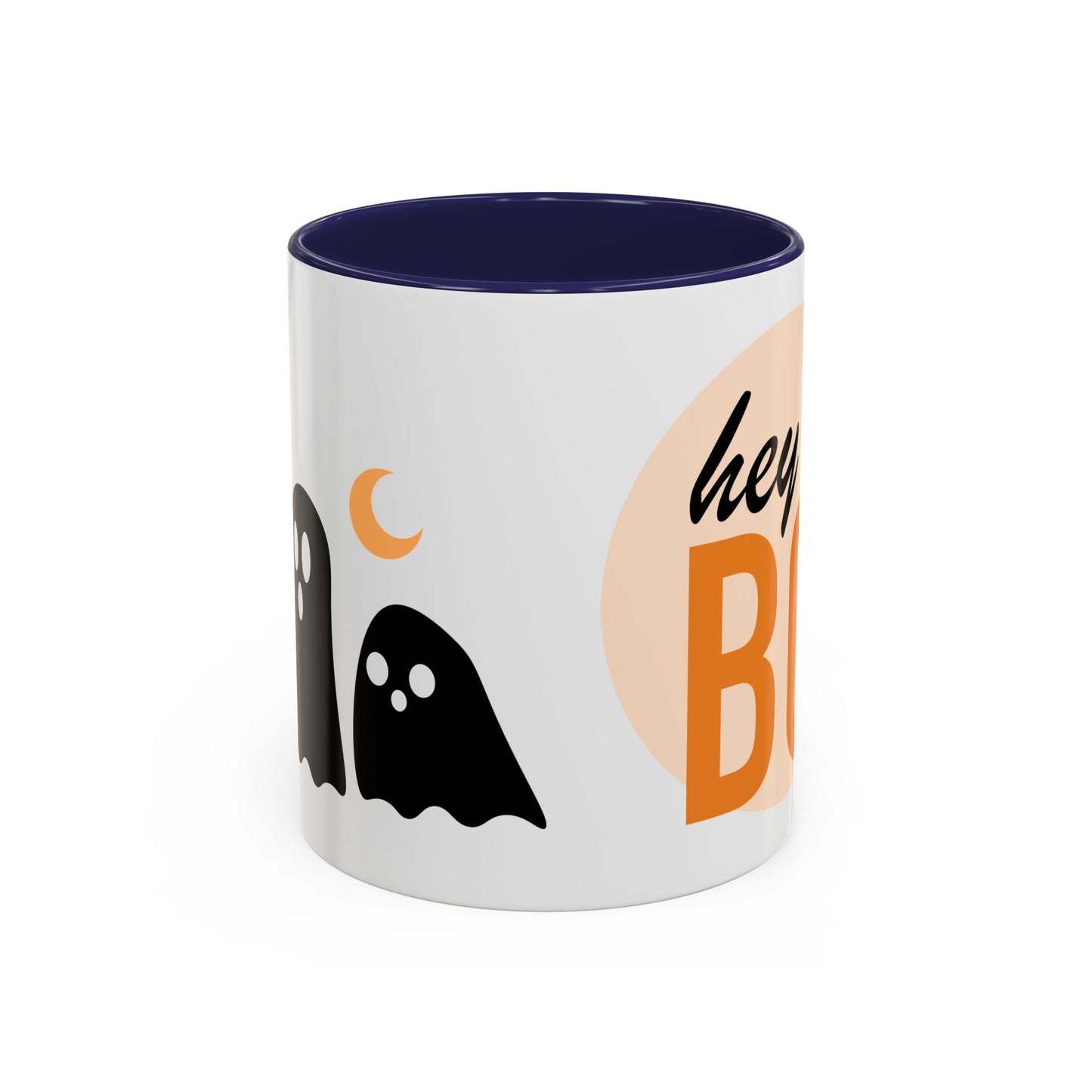 Hey Boo - Spooky Coffee Mug - Halloween Gift for Book Lovers