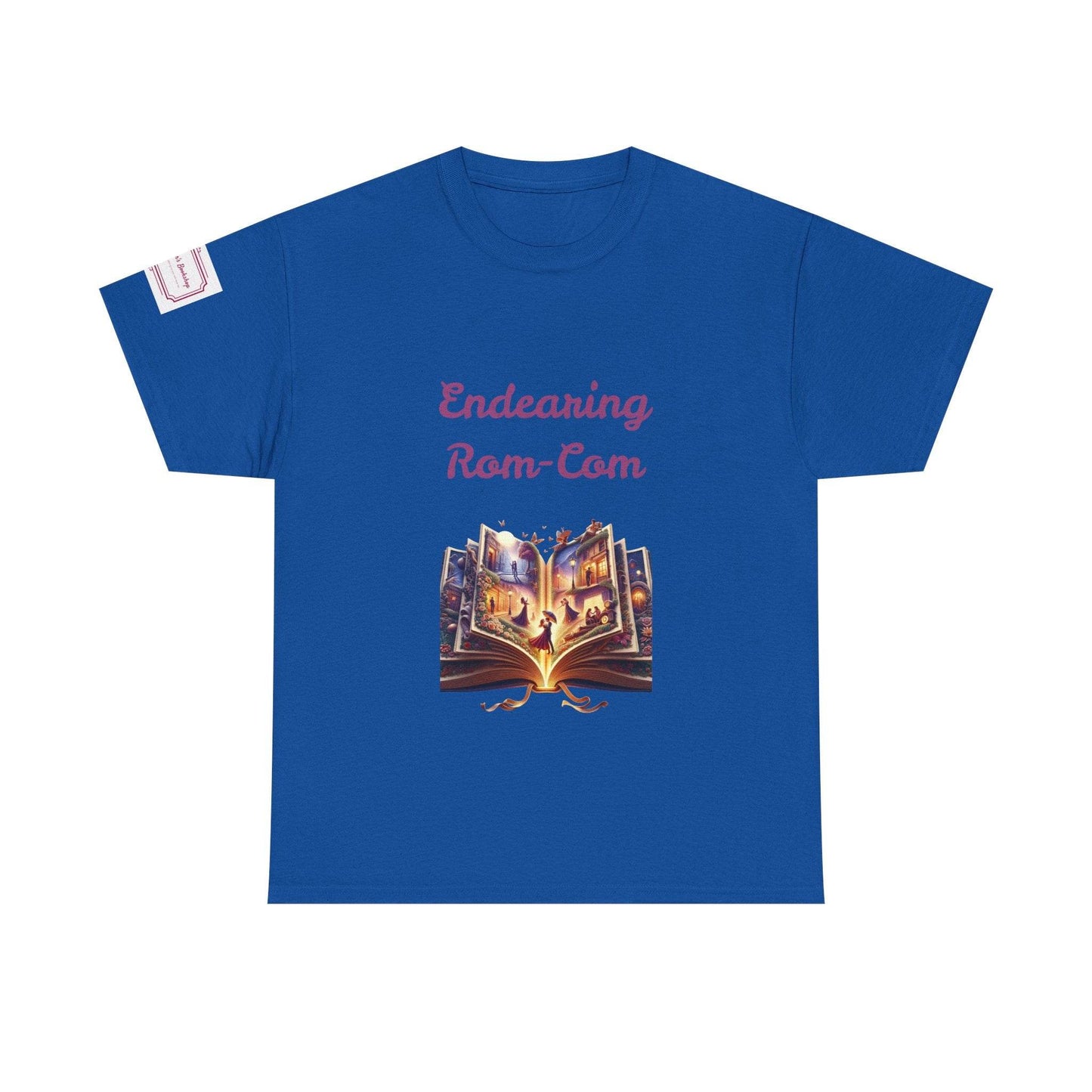 Endearing - Unisex Heavy Cotton Tee - Rom-Com Books - The Dreamer's Bookshop.