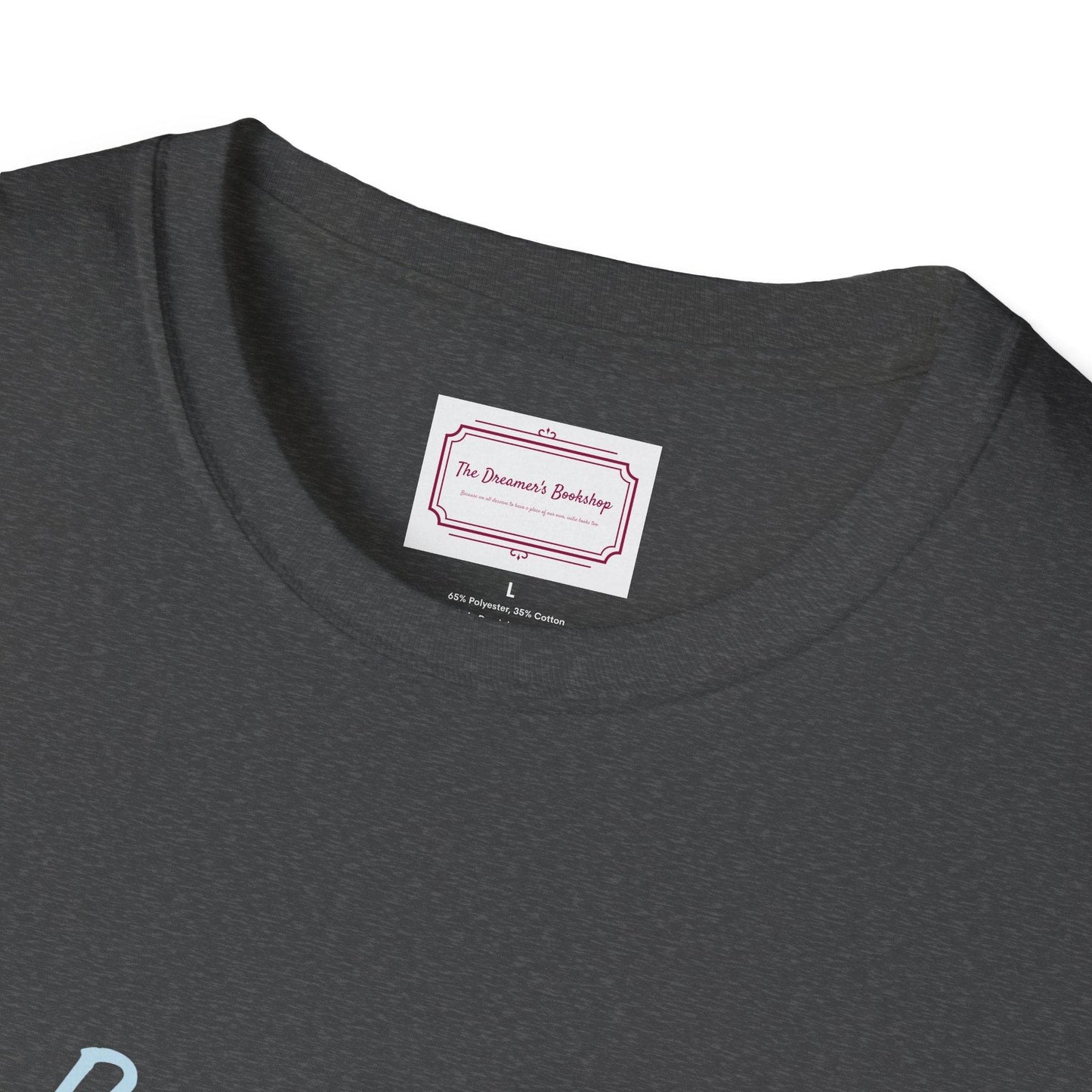 Books Are Reflection Unisex Softstyle T-Shirt - Literary Quote Tee - The Dreamer's Bookshop.