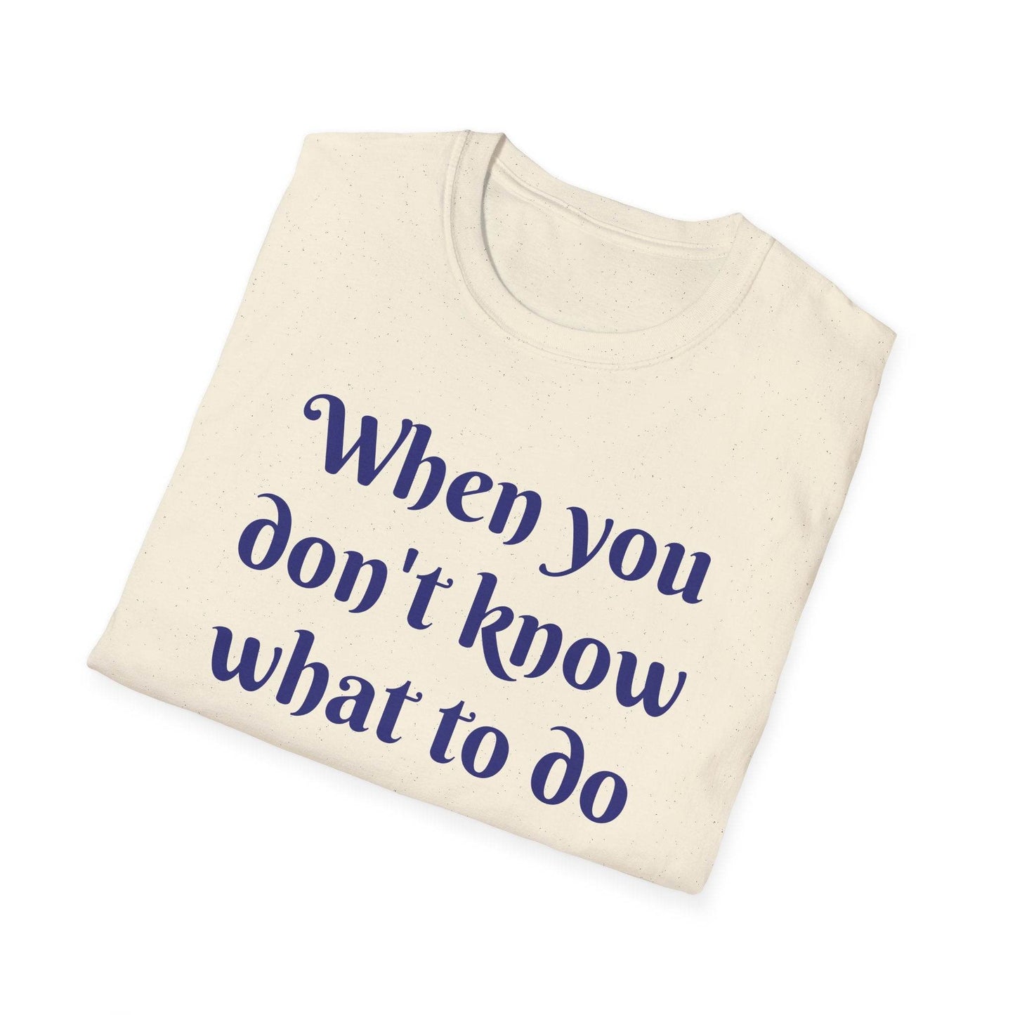 Unisex Softstyle T-Shirt - 'Just Breathe' - The Dreamer's Bookshop.
