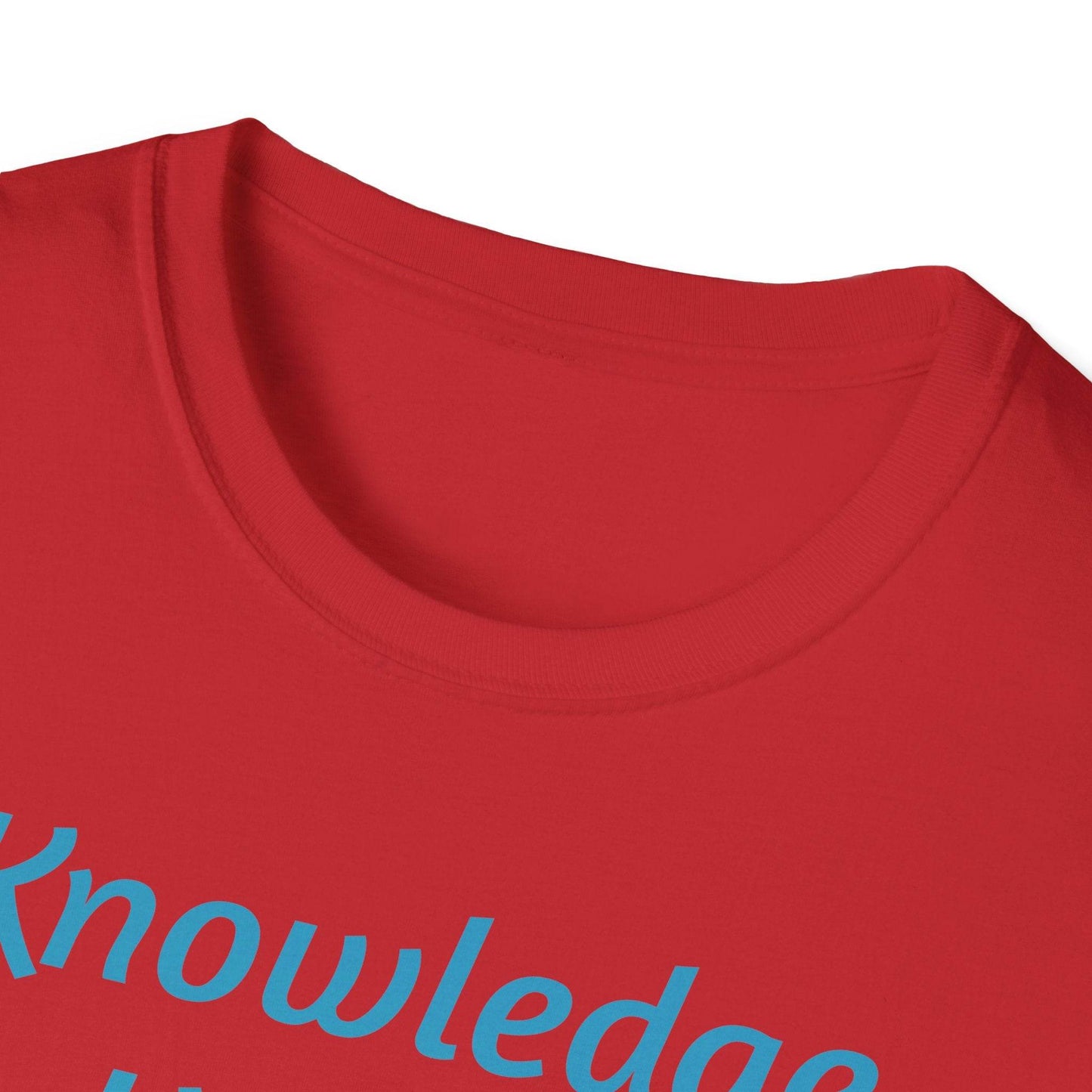 Knowledge Keeper Unisex Softstyle T-Shirt - Perfect for Book Lovers & Scholars - Proud Reader - The Dreamer's Bookshop.