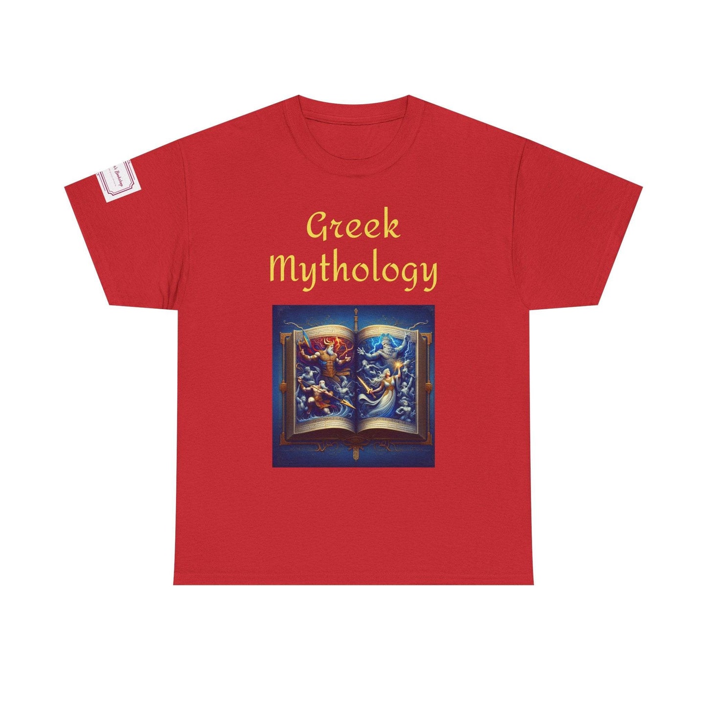 History - Graphic Unisex Heavy Cotton Tee - Greek Mythology - The Dreamer's Bookshop.