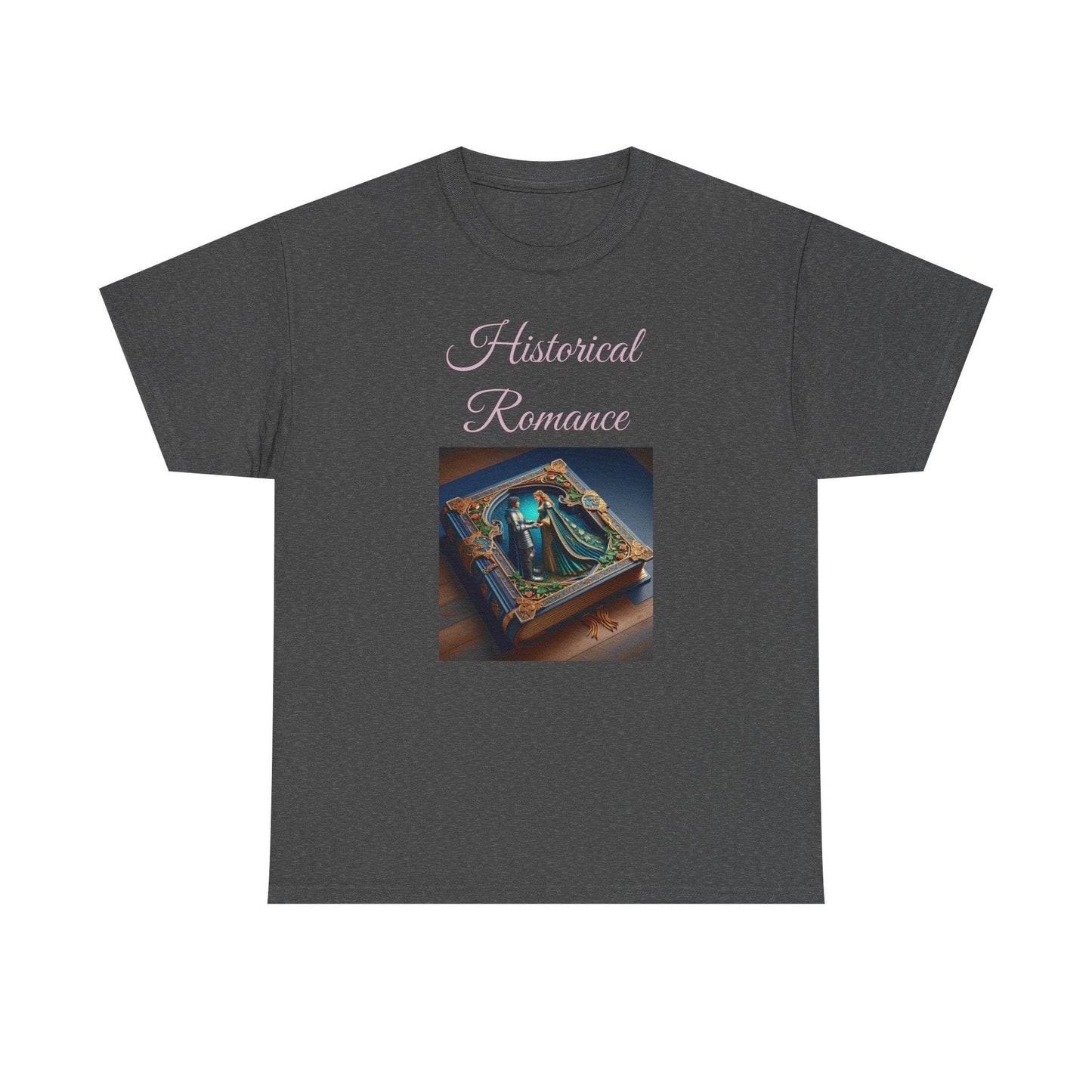 Fiction - Graphic Tee - Unisex Heavy Cotton T-Shirt - Historical Romance - The Dreamer's Bookshop.