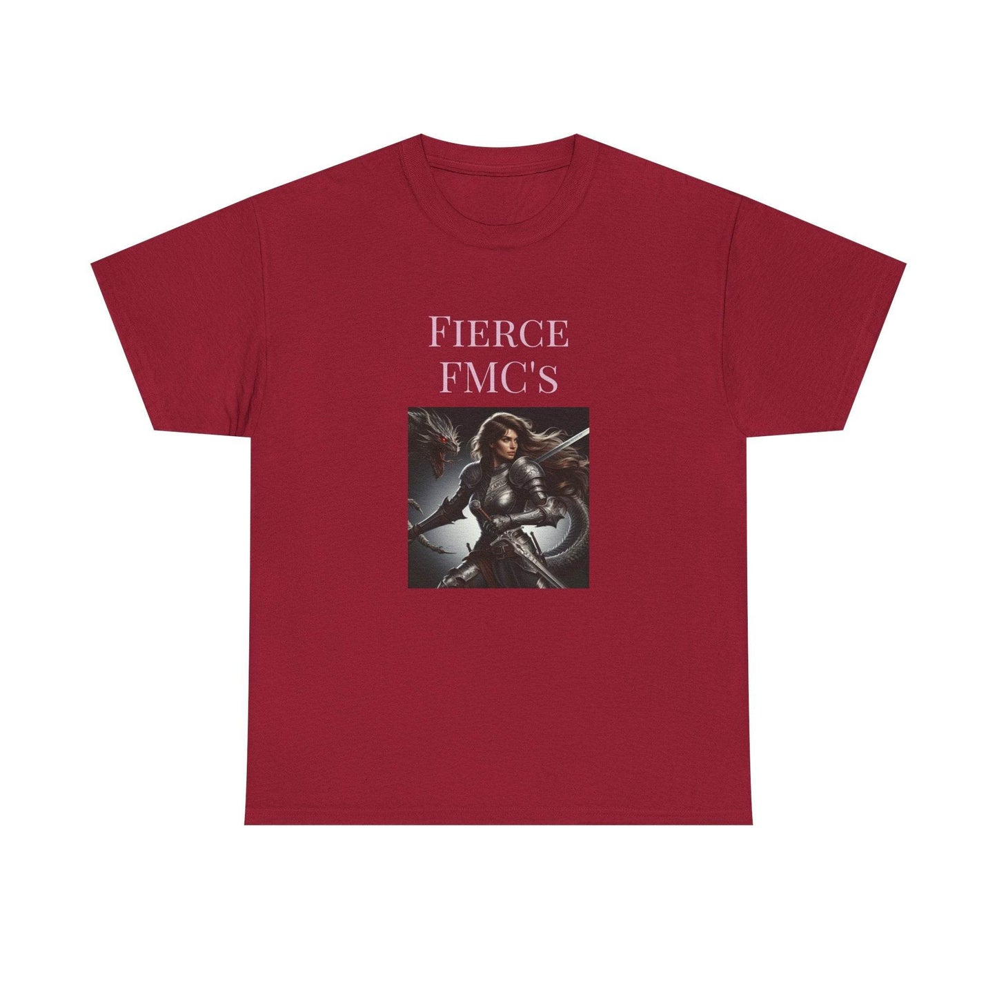 Fierce FMC - Graphic Tee - Unisex Heavy Cotton T-Shirt - Book Lovers - The Dreamer's Bookshop.