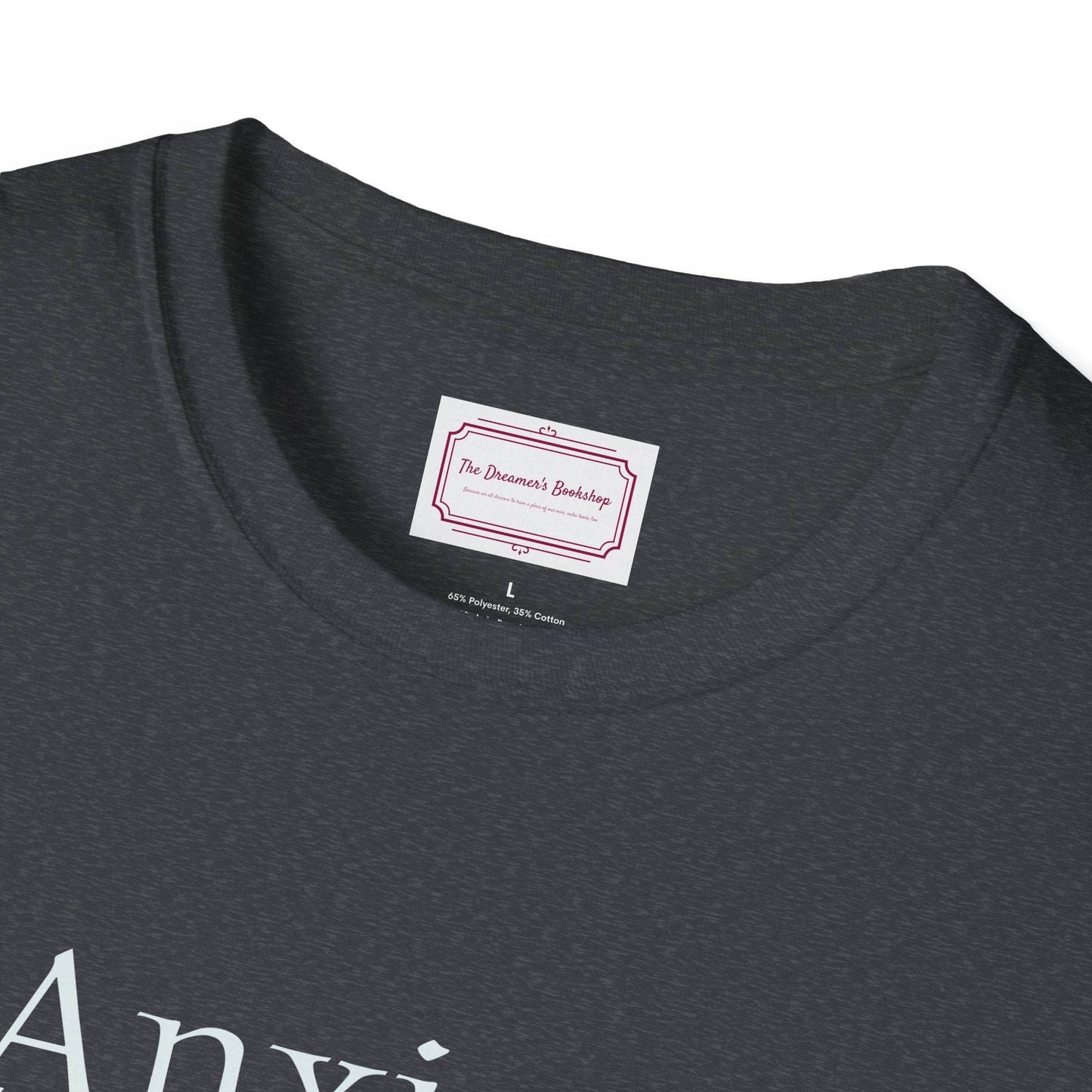 Anxiety Warrior Unisex Softstyle T-Shirt - Embrace Your Battles - The Dreamer's Bookshop.