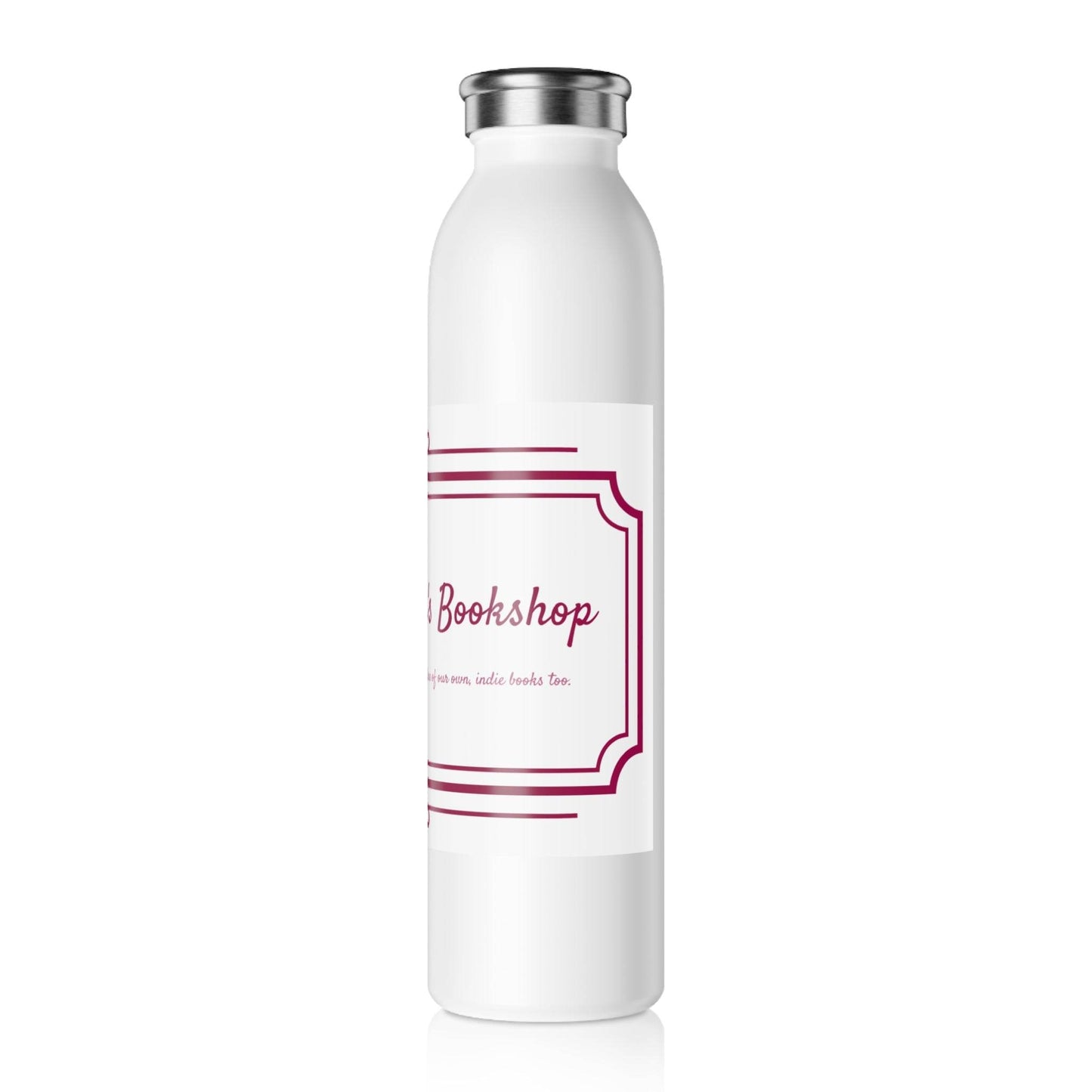 Stylish Slim Water Bottle - Dreamer's Bottle Collection - The Dreamer's Bookshop.