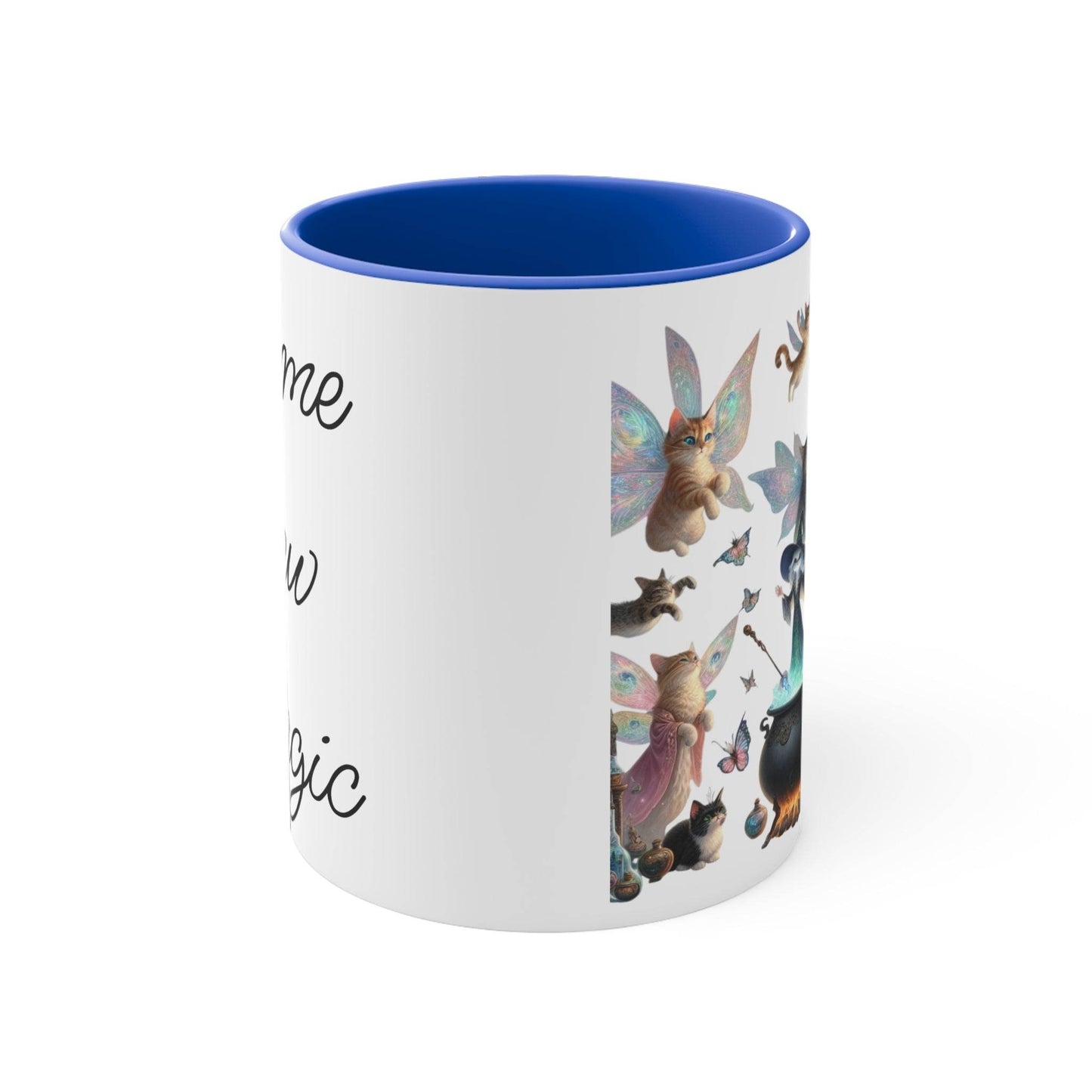 Funny Accent Mug - 11oz Home brew Magic Cats - The Dreamer's Bookshop.