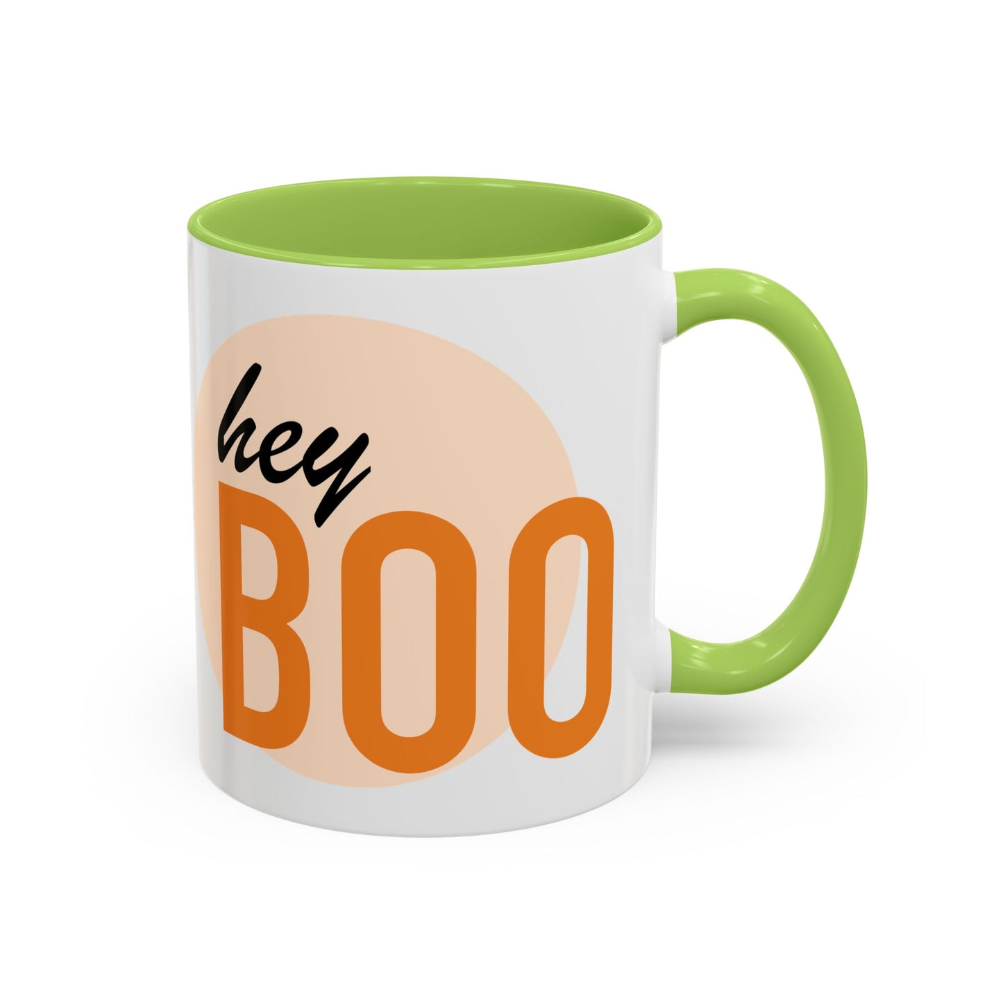 Hey Boo - Spooky Coffee Mug - Halloween Gift for Book Lovers