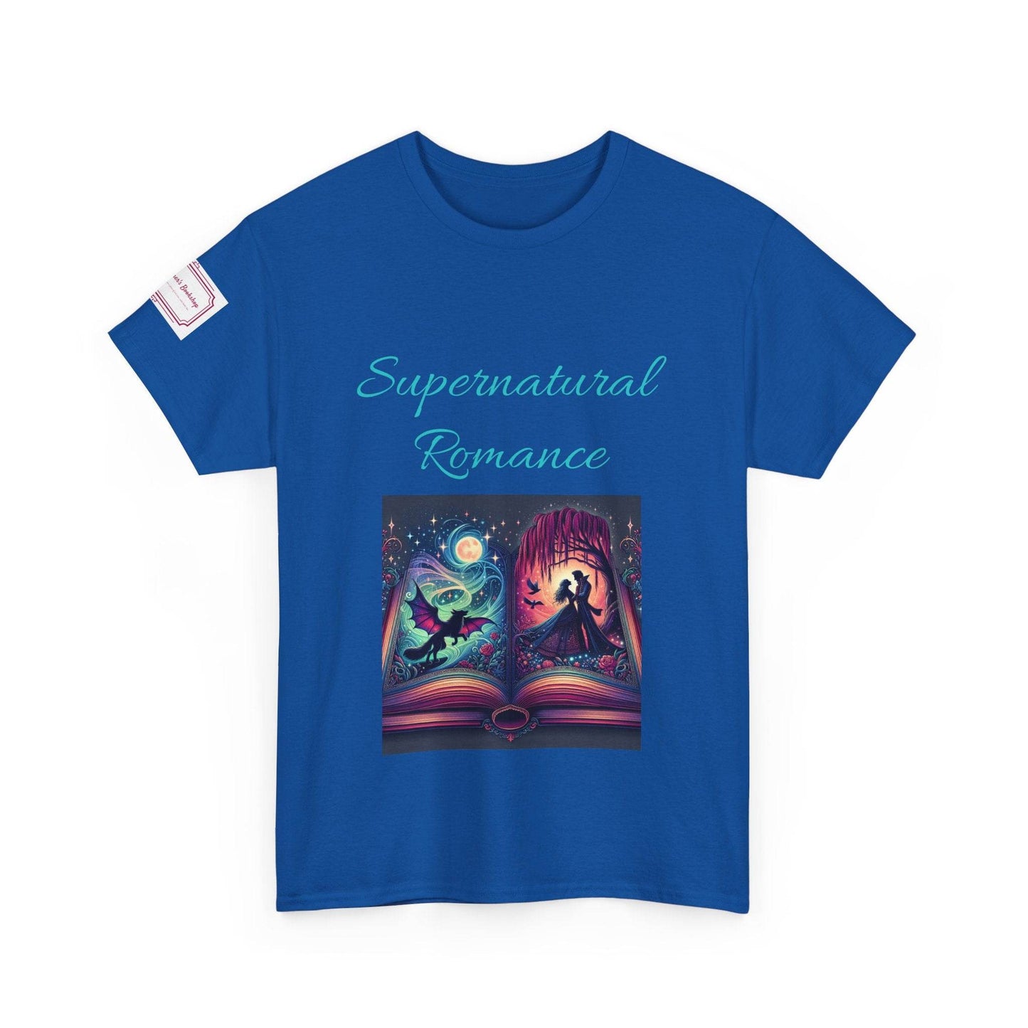 Fantasy - Graphic Unisex Heavy Cotton Tee - Supernatural Romance - The Dreamer's Bookshop.