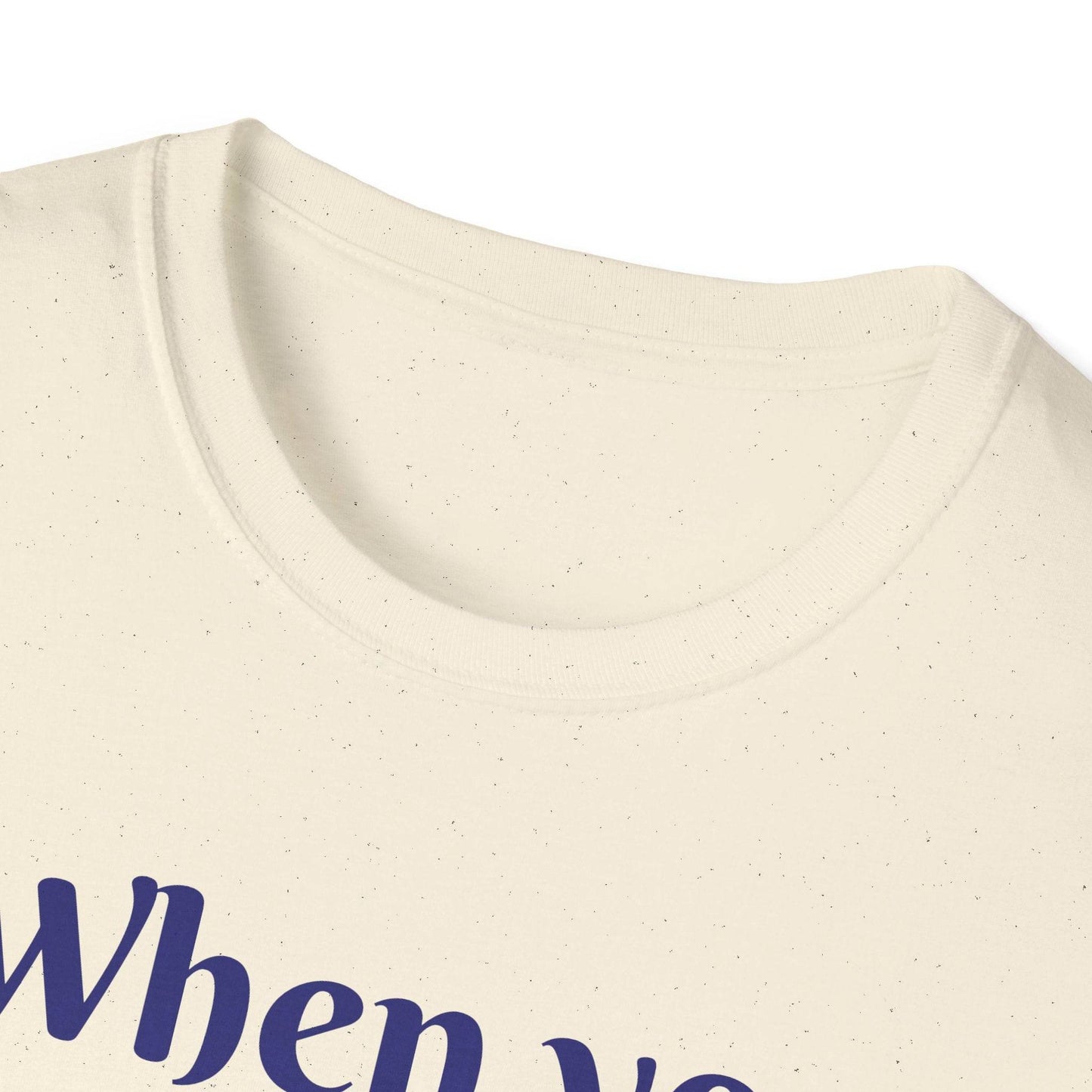 Unisex Softstyle T-Shirt - 'Just Breathe' - The Dreamer's Bookshop.