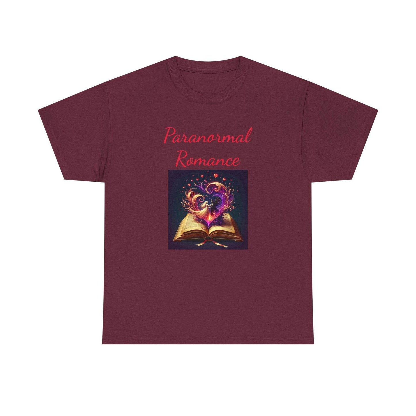 Fiction - Graphic Tee - Unisex Heavy Cotton T-Shirt Paranormal Romance - The Dreamer's Bookshop.