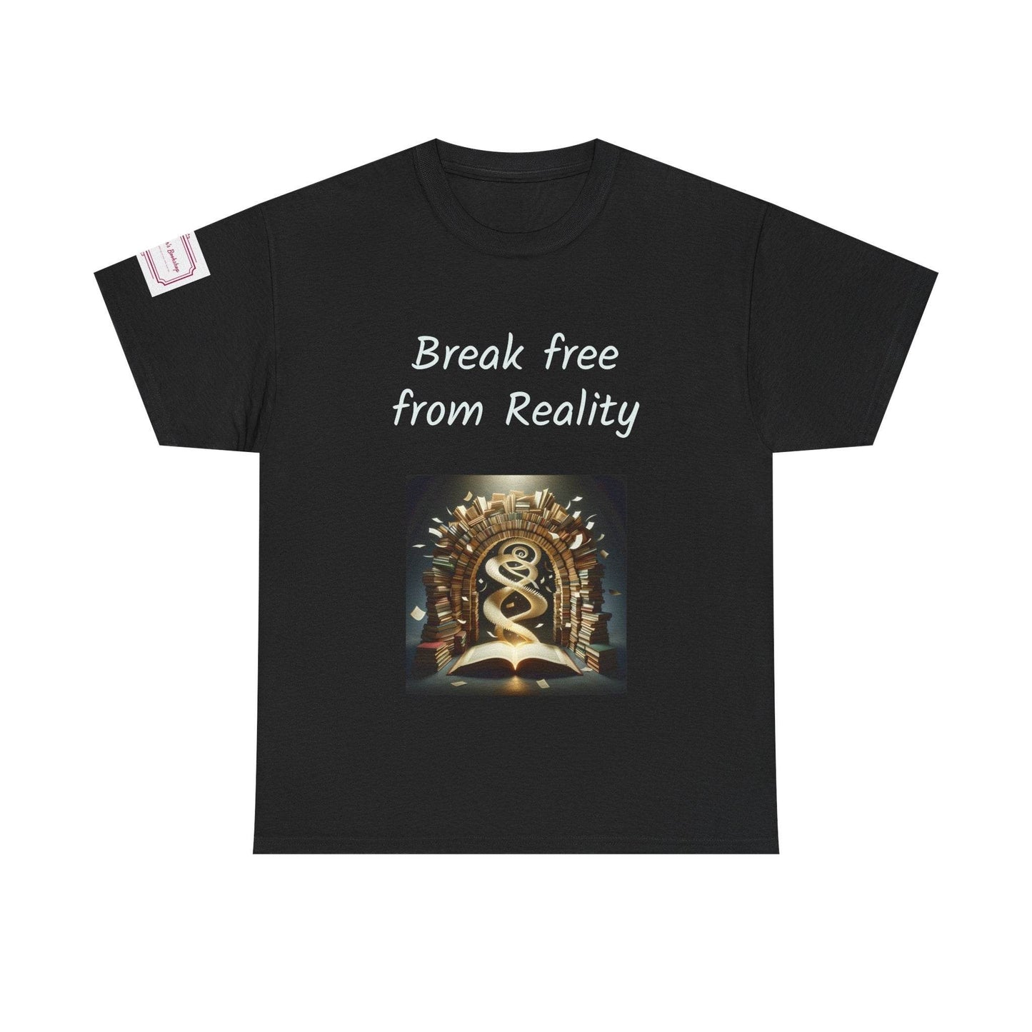 Break Free - Unisex Heavy Cotton Tee - Book Lovers - The Dreamer's Bookshop.