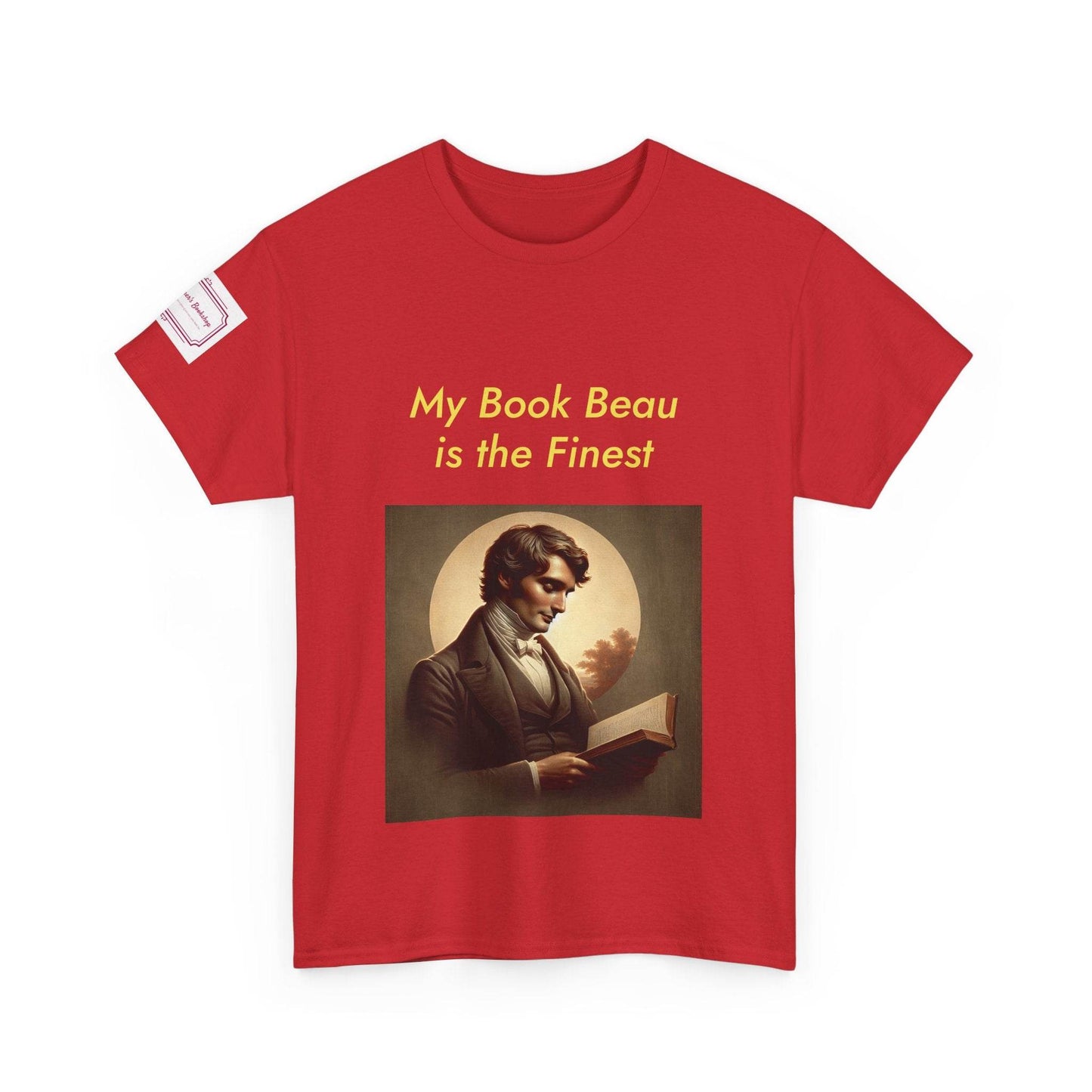 My Book Beau Unisex Heavy Cotton Tee - Perfect for Book Lovers - The Dreamer's Bookshop.