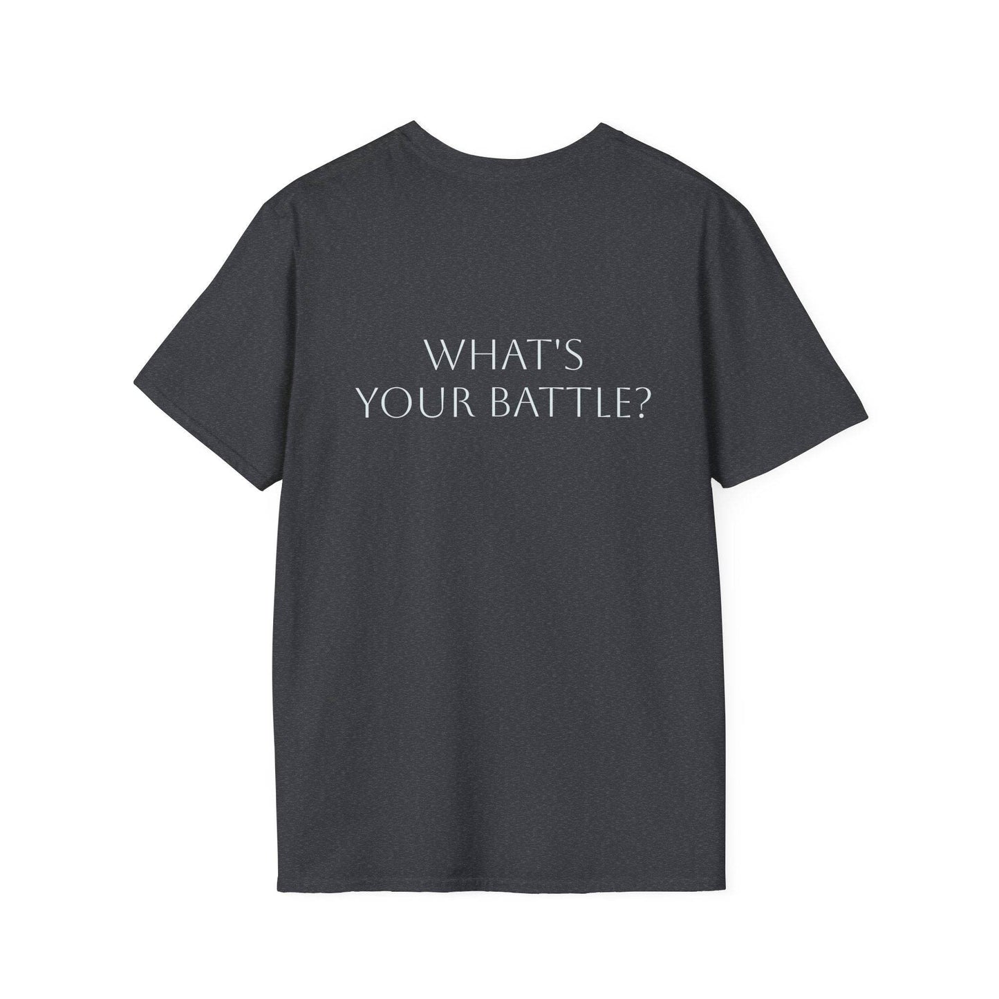 Endometriosis Warrior Unisex Softstyle T-Shirt - Embrace Your Battles - The Dreamer's Bookshop.