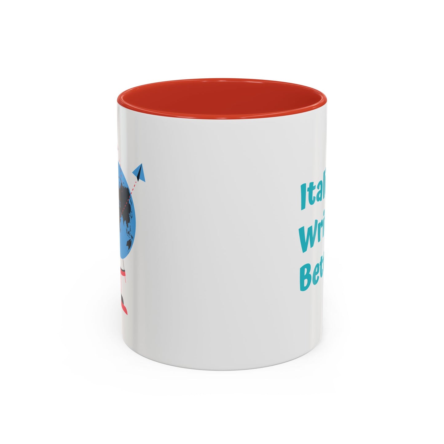 Italians Write it Better Coffee Mug - Gift for Book Lovers