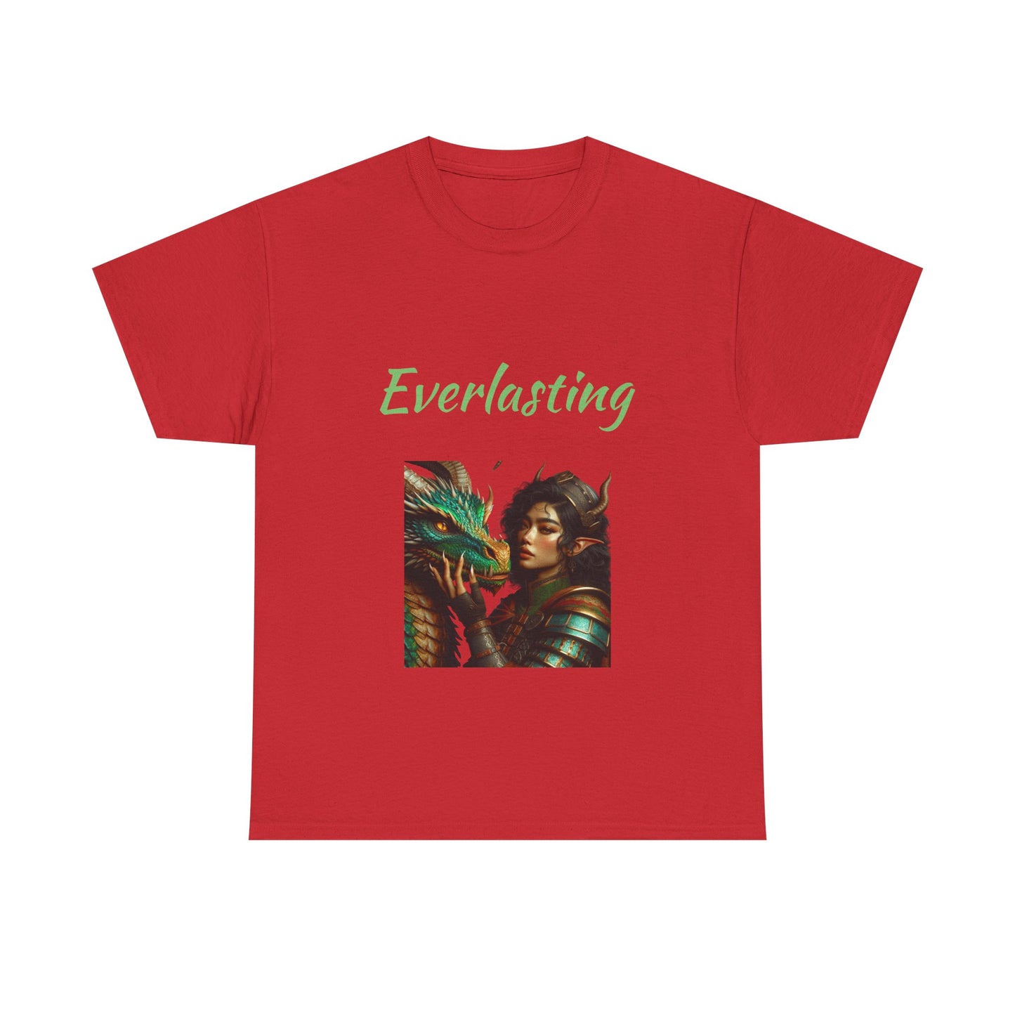 Book Lover's Unisex Heavy Cotton Tee - "Everlasting" - The Dreamer's Bookshop.