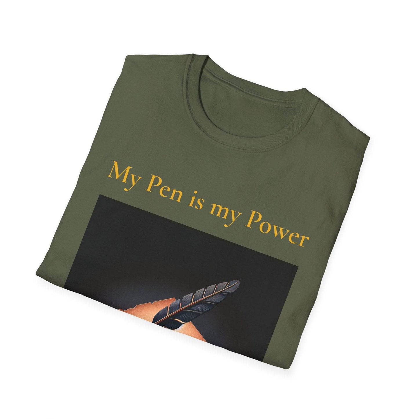 Unisex Softstyle T-Shirt - 'My Pen' - The Dreamer's Bookshop.