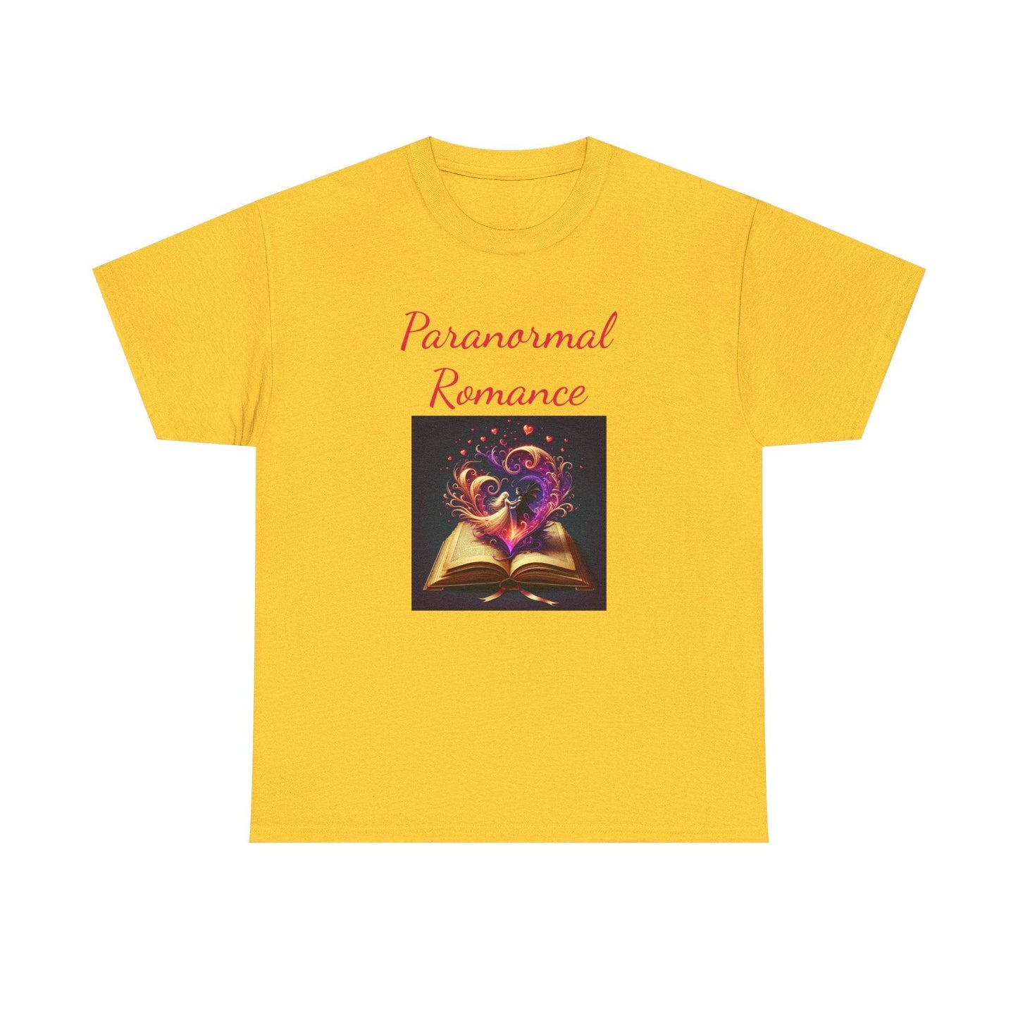Fiction - Graphic Tee - Unisex Heavy Cotton T-Shirt Paranormal Romance - The Dreamer's Bookshop.
