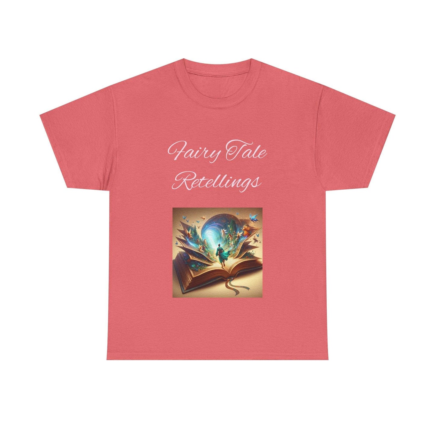 Fiction - Unisex Heavy Cotton Tee - Fairy Tale Retellings - The Dreamer's Bookshop.
