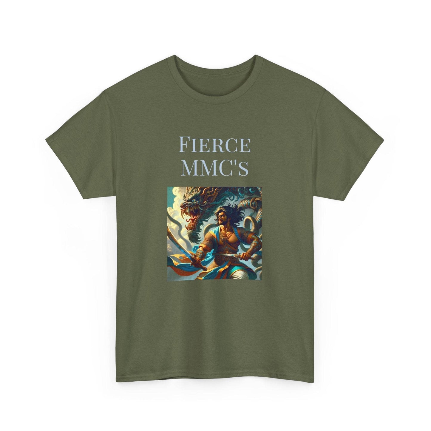 Fierce MMC - Graphic Tee - Unisex Heavy Cotton T-Shirt - Book Lovers - The Dreamer's Bookshop.
