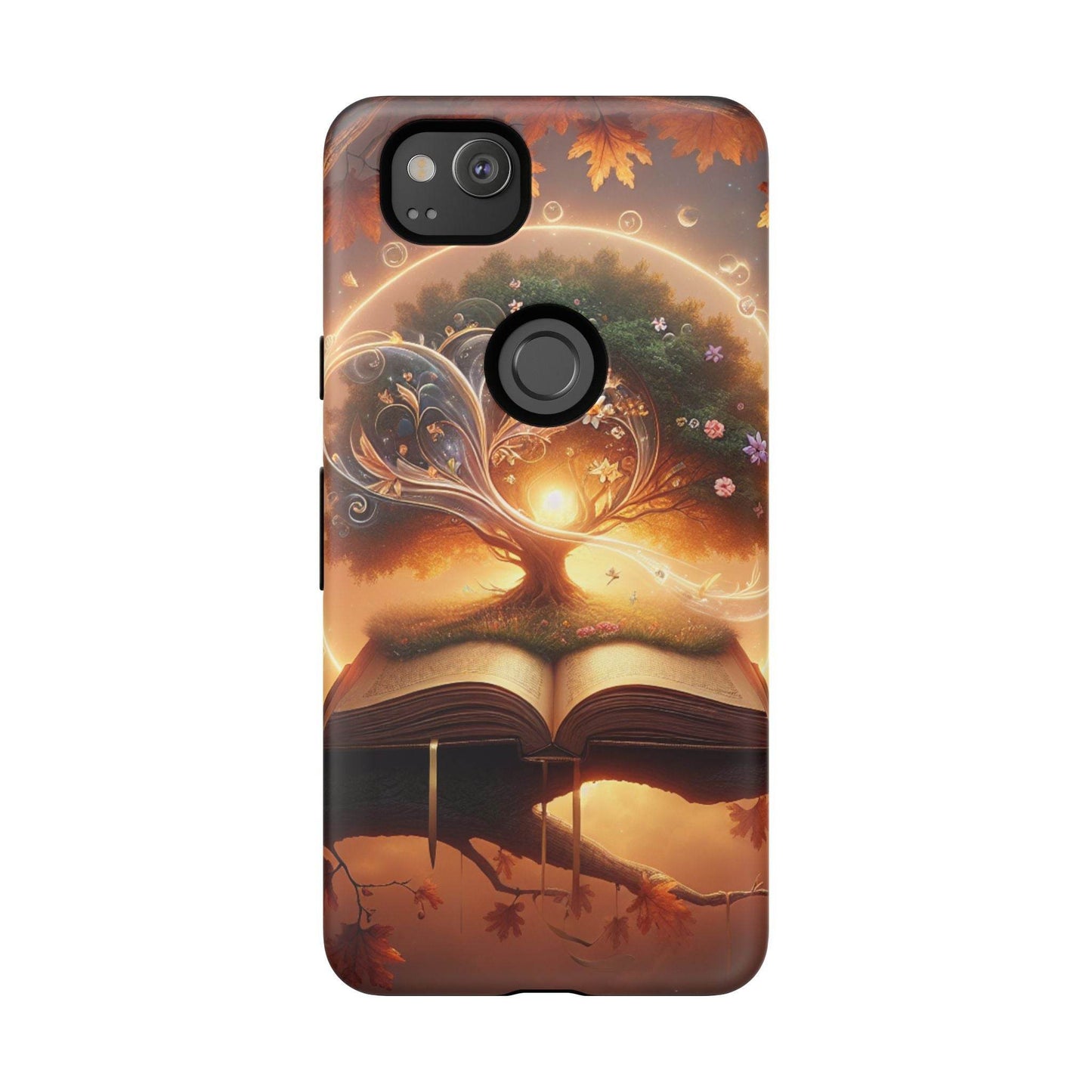 Google & Samsung - Artistic Phone Case with BookishTree Design - Tough Cases - The Dreamer's Bookshop.