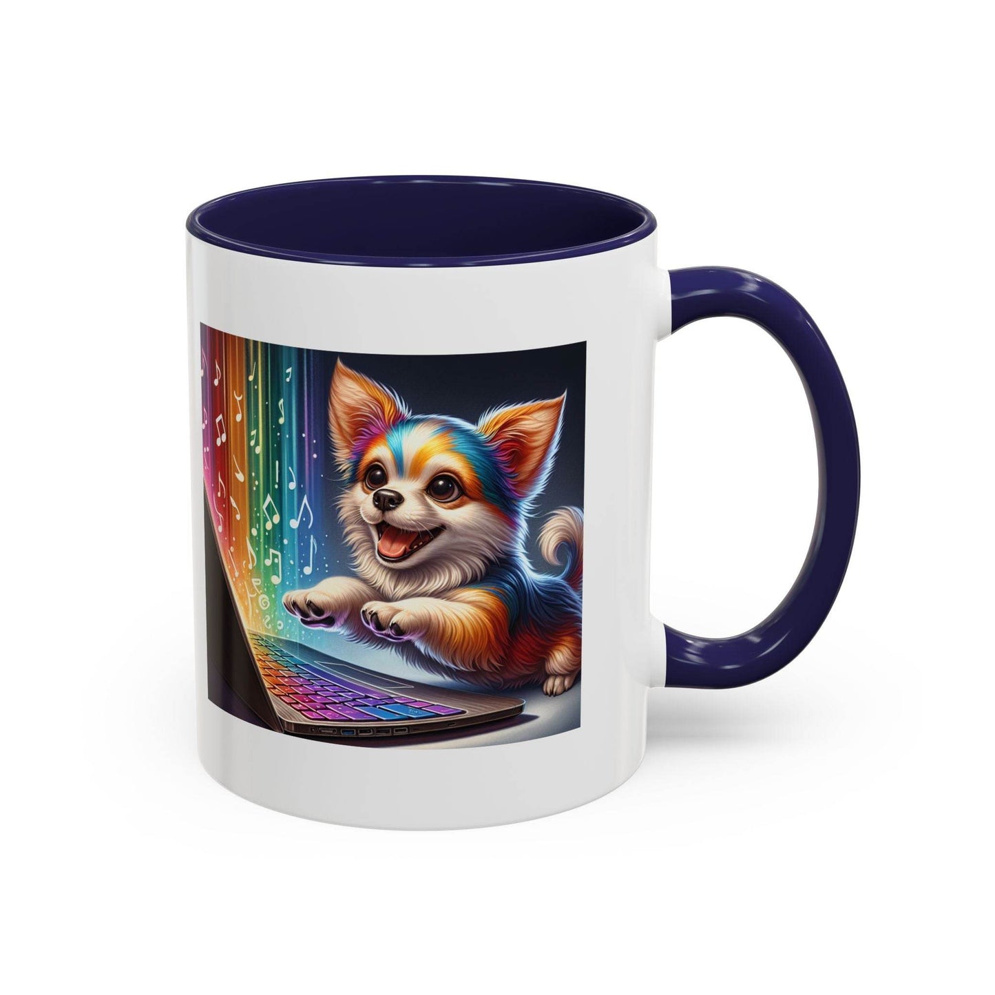 Cute Dog Writer Coffee Mug - 11 & 15oz for Book Lovers - The Dreamer's Bookshop.